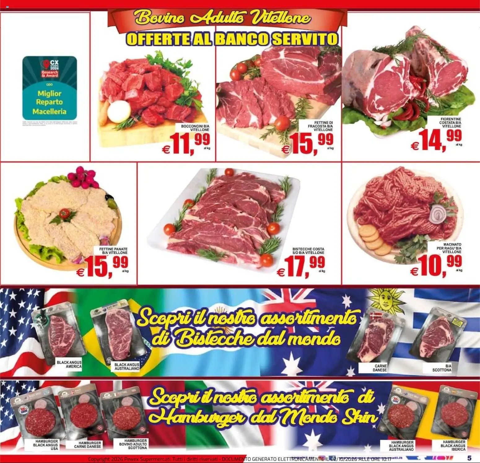 Pewex volantino dal 02/10/2026 Pewex volantino via Rubicone