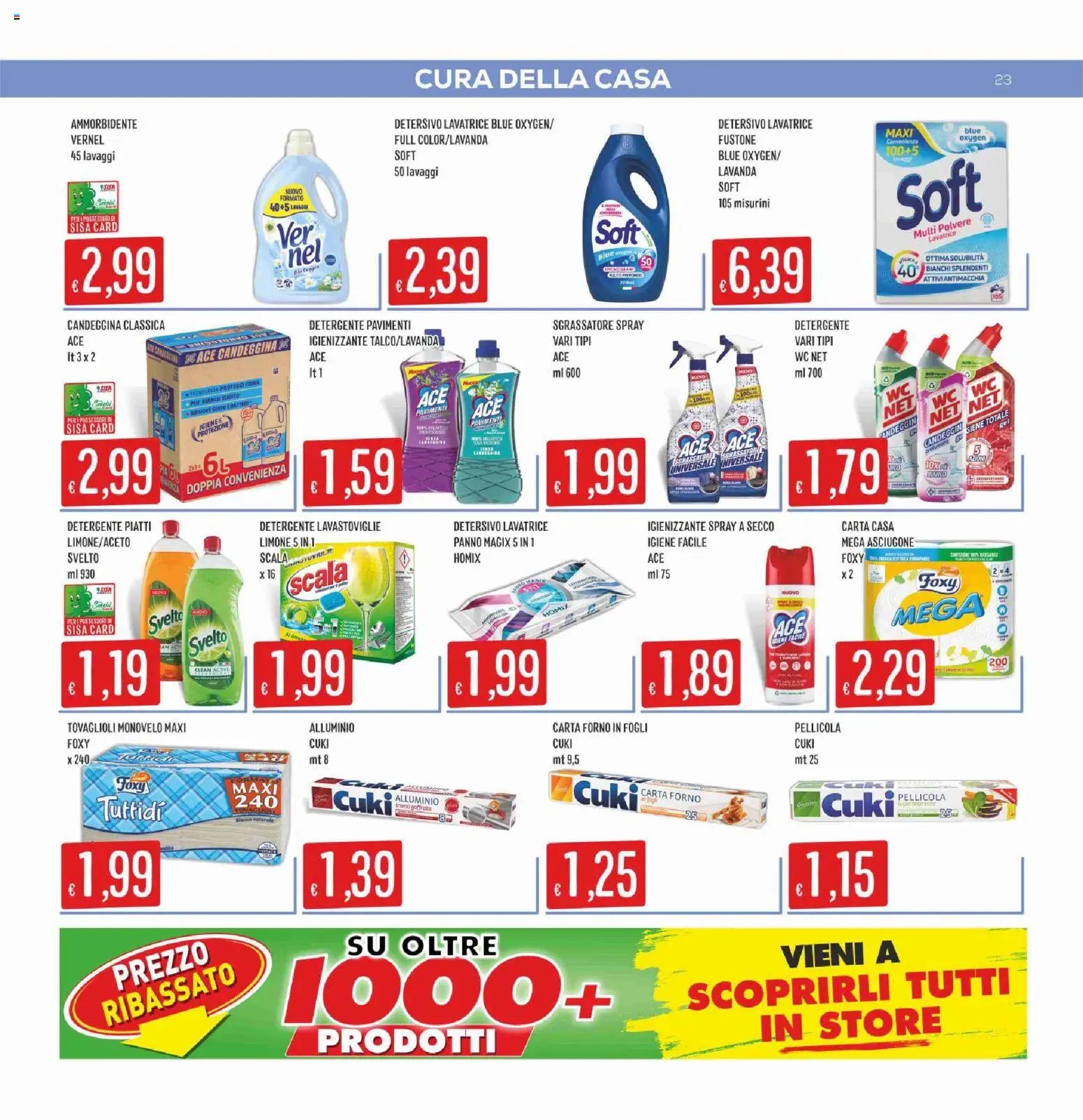 SISA volantino dal 06/08/2026 SISA volantino Mercadò