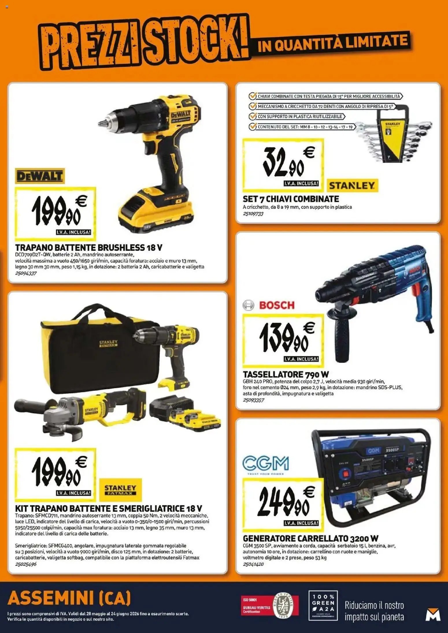 TECNOMAT volantino dal 27/05/2026 Straordinari prezzi stock!