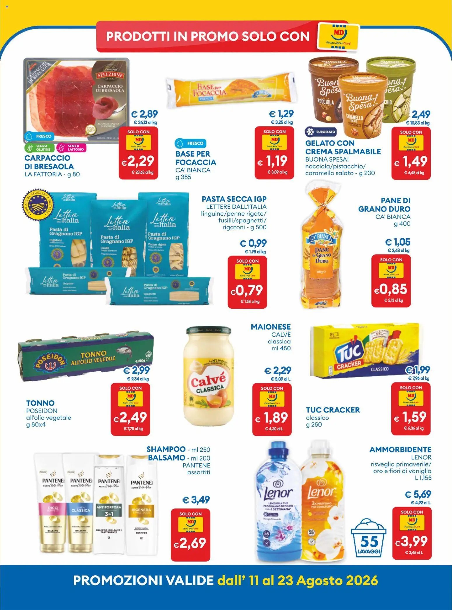 MD Discount volantino dal 11/08/2026 MD Discount volantino