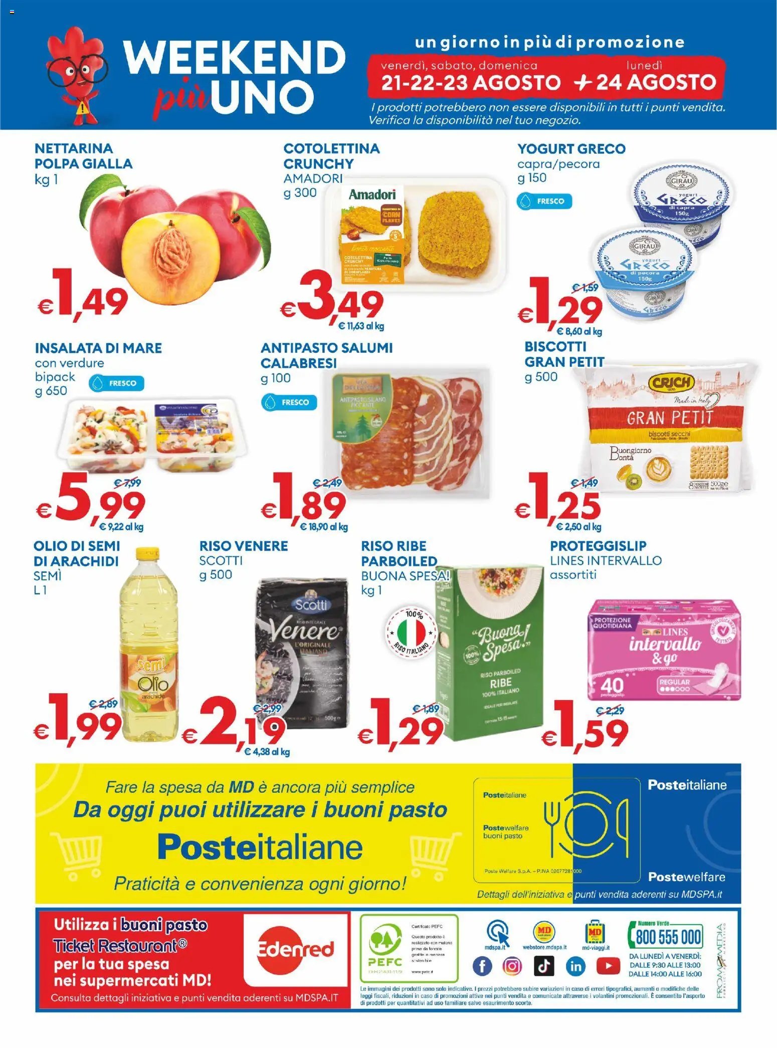MD Discount volantino dal 11/08/2026 MD Discount volantino