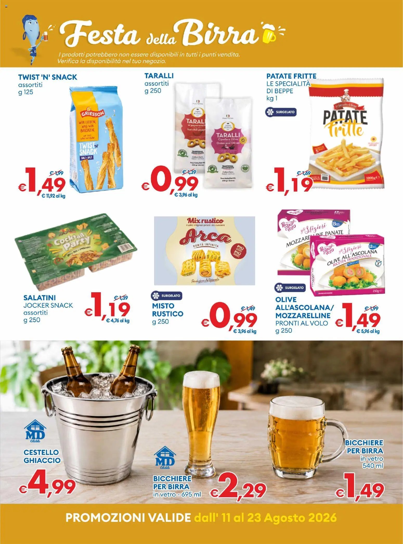 MD Discount volantino dal 11/08/2026 MD Discount volantino