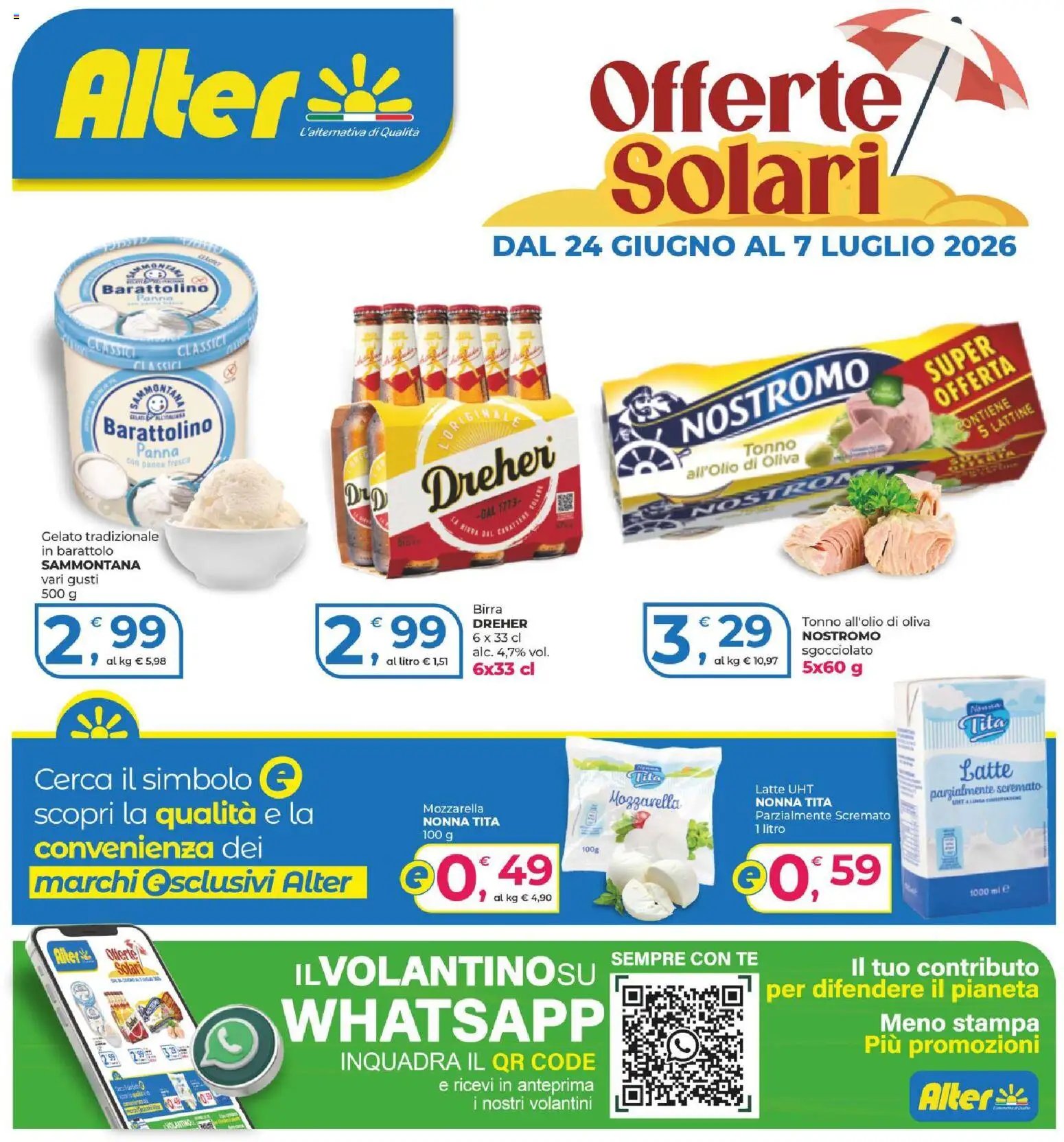 Alter Discount volantino dal 24/06/2026 Alter Discount volantino