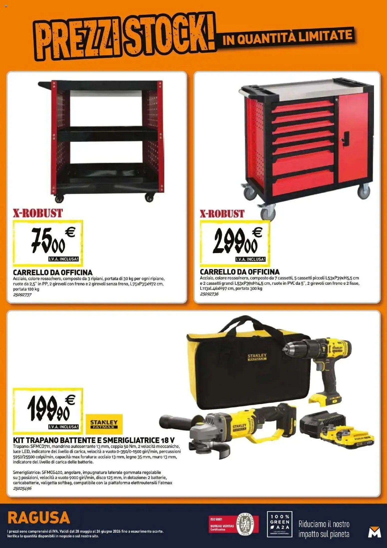 TECNOMAT volantino dal 27/05/2026 Straordinari prezzi stock!