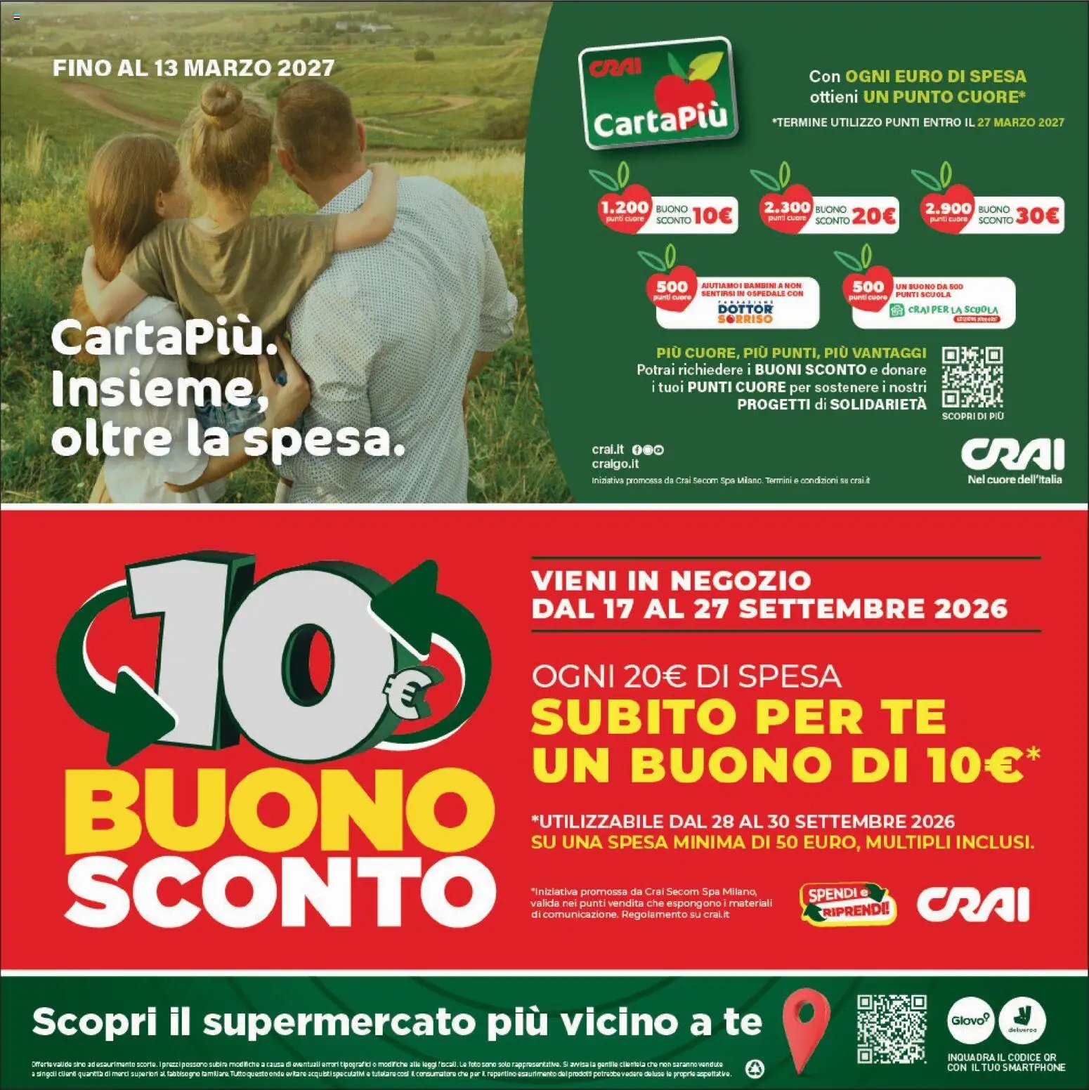 CRAI volantino dal 17/09/2026 CRAI volantino