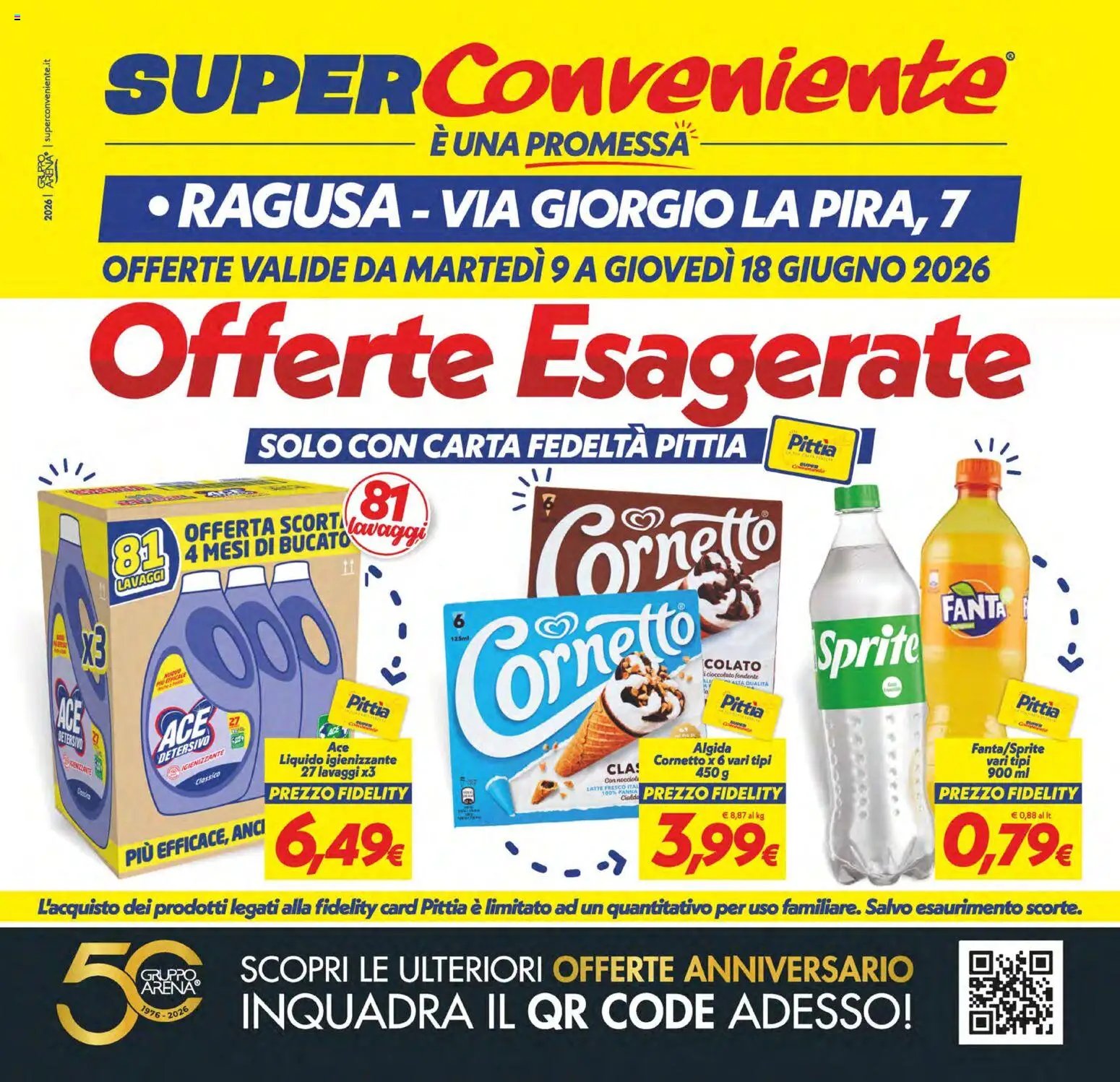 SuperConveniente volantino dal 09/06/2026 SuperConveniente volantino Ragusa