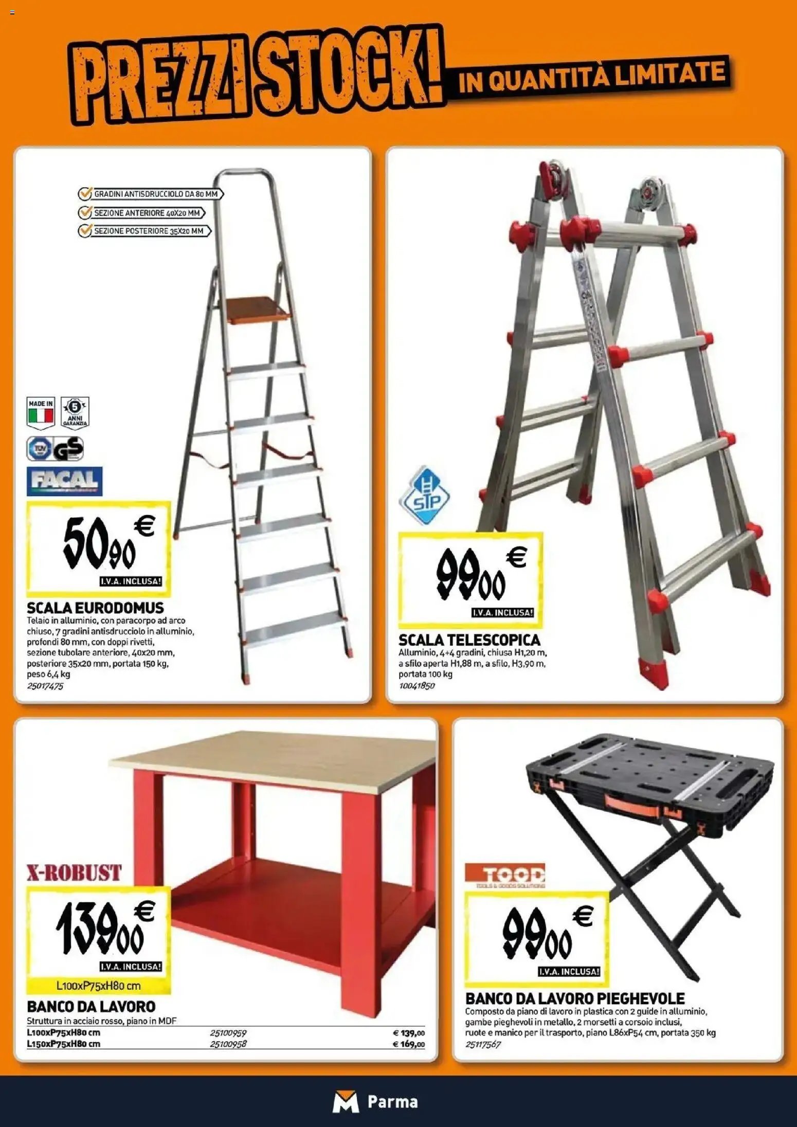 TECNOMAT volantino dal 24/06/2026 Straordinari prezzi stock!