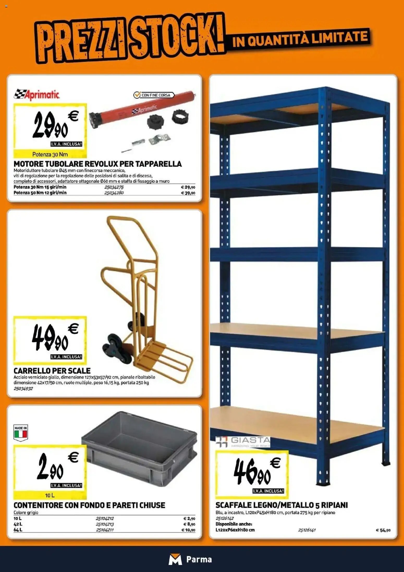 TECNOMAT volantino dal 24/06/2026 Straordinari prezzi stock!