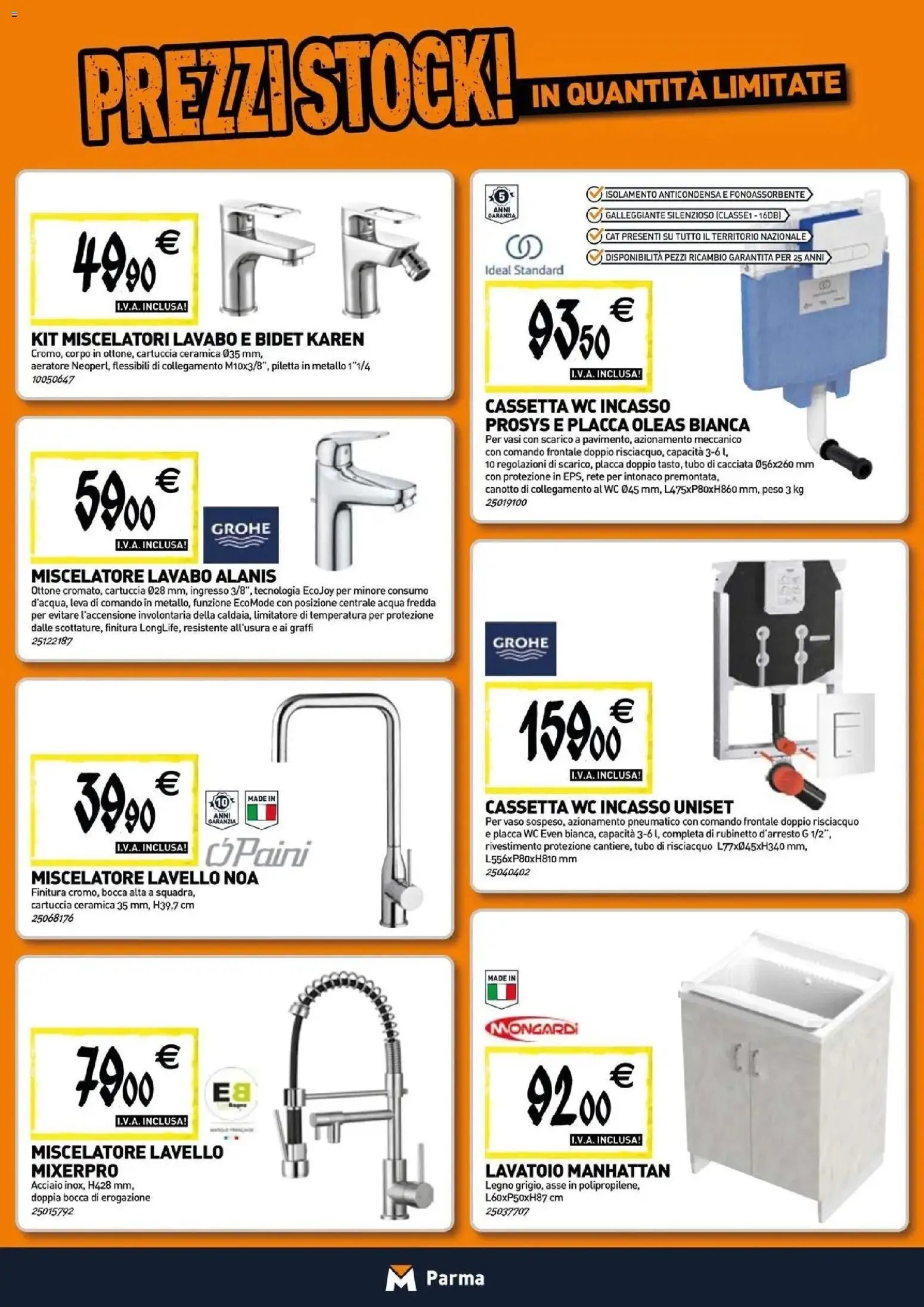 TECNOMAT volantino dal 24/06/2026 Straordinari prezzi stock!