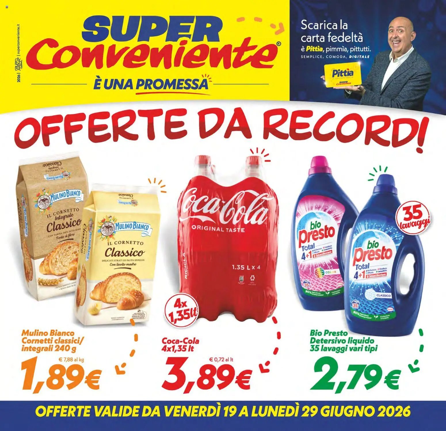 SuperConveniente volantino dal 19/06/2026 SuperConveniente volantino Messina, Siracusa, Palermo