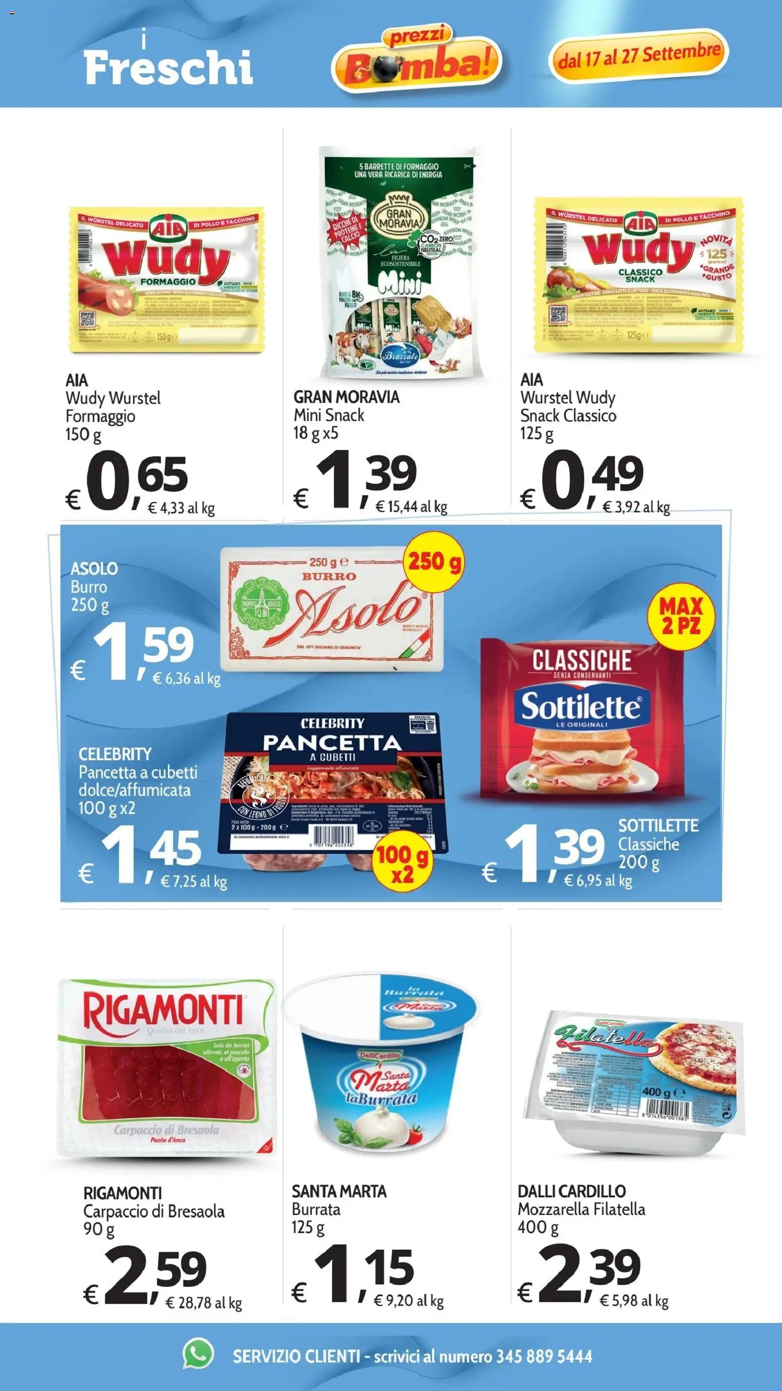 Primo Prezzo volantino dal 17/09/2026 Primo Prezzo volantino