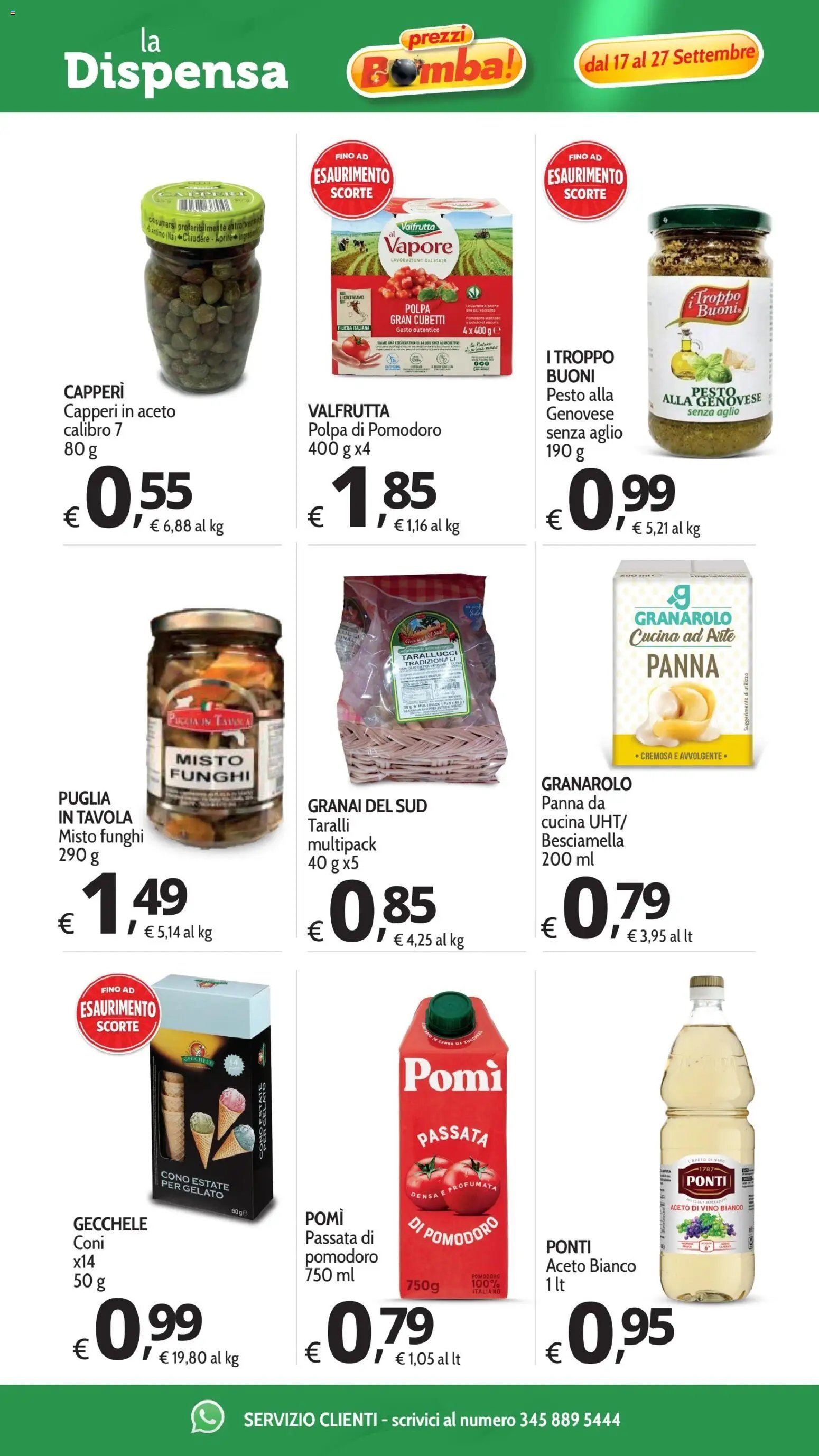 Primo Prezzo volantino dal 17/09/2026 Primo Prezzo volantino
