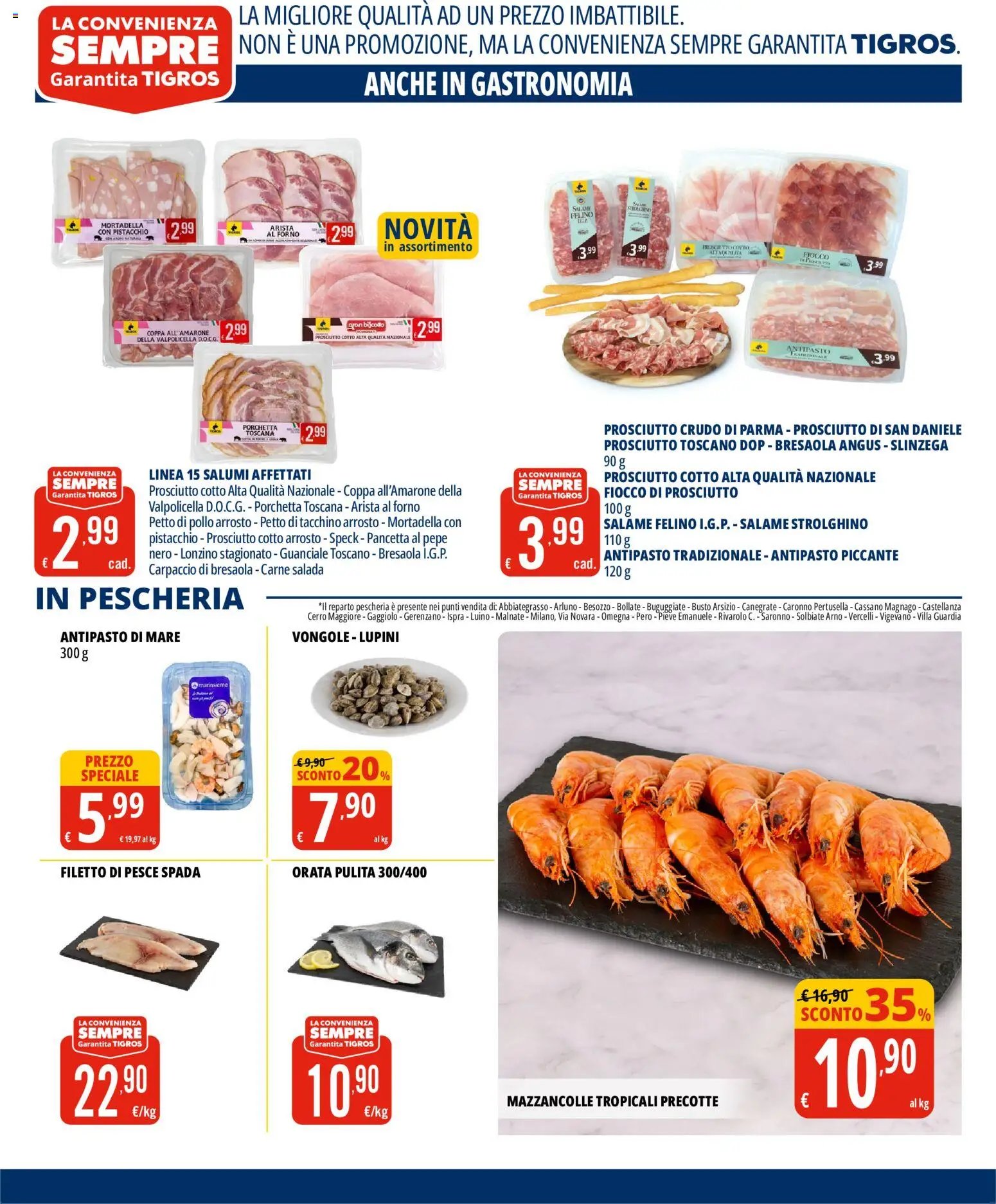 Tigros volantino dal 30/06/2026 Tigros volantino