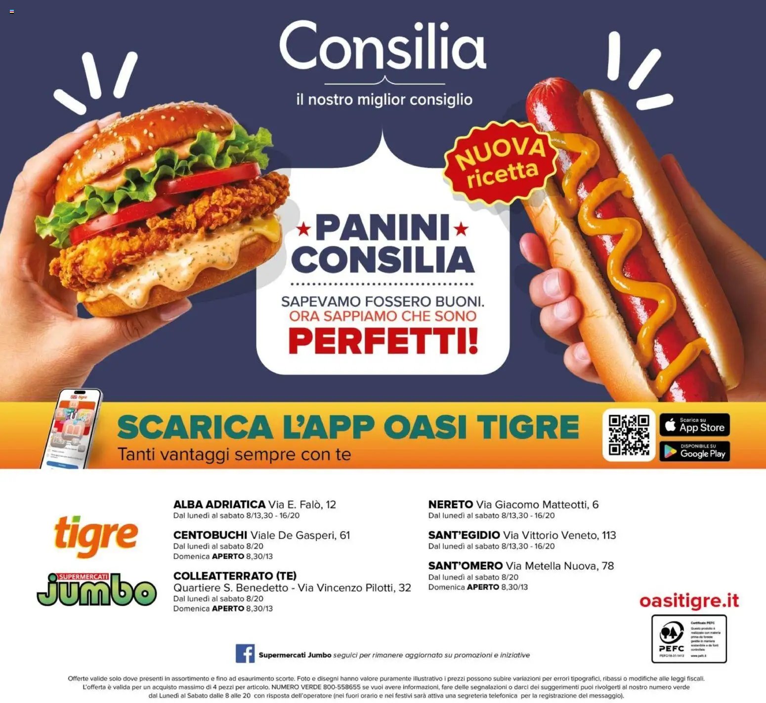 Tigre volantino dal 04/06/2026 Tigre volantino Jumbo