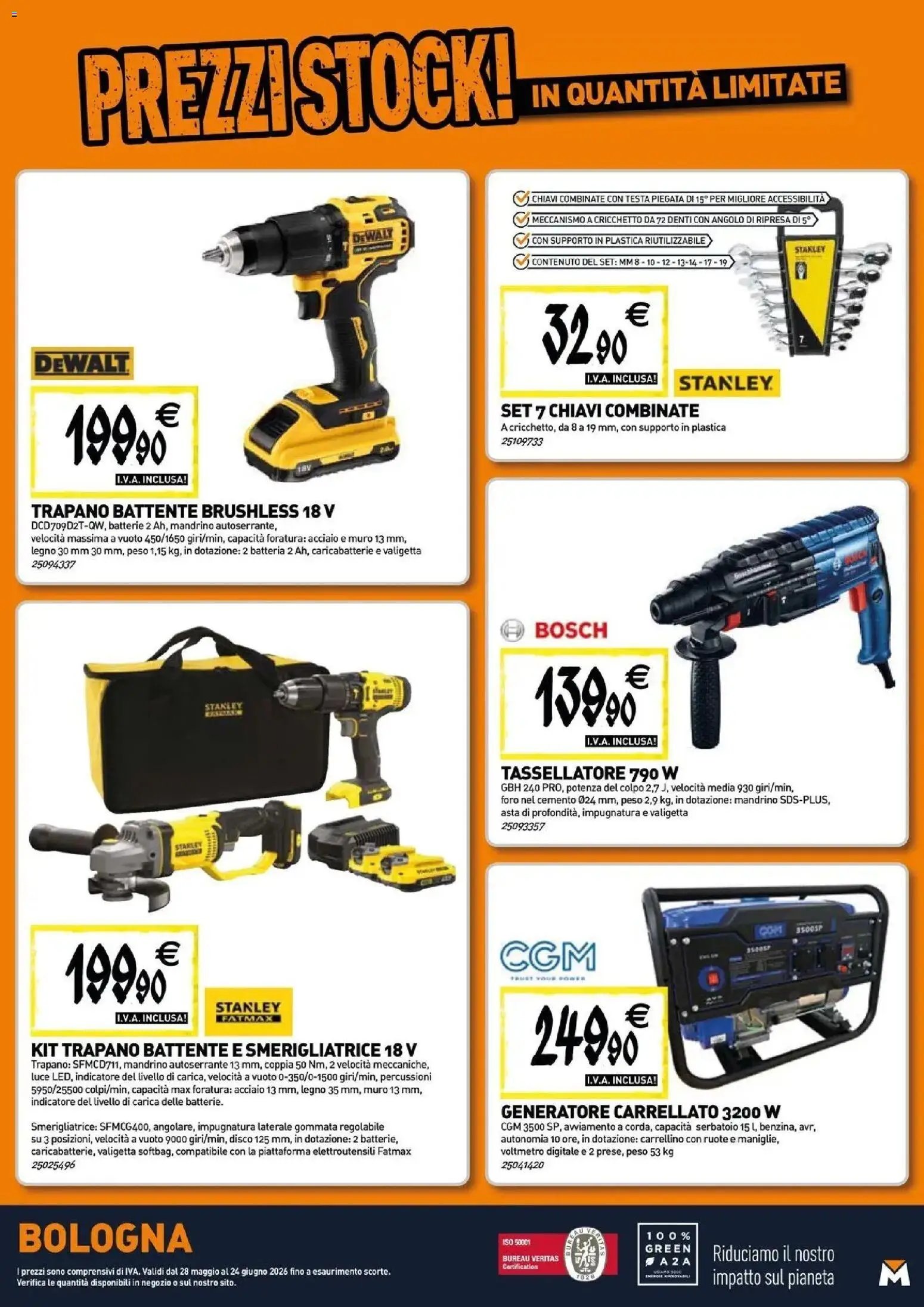 TECNOMAT volantino dal 27/05/2026 Straordinari prezzi stock!