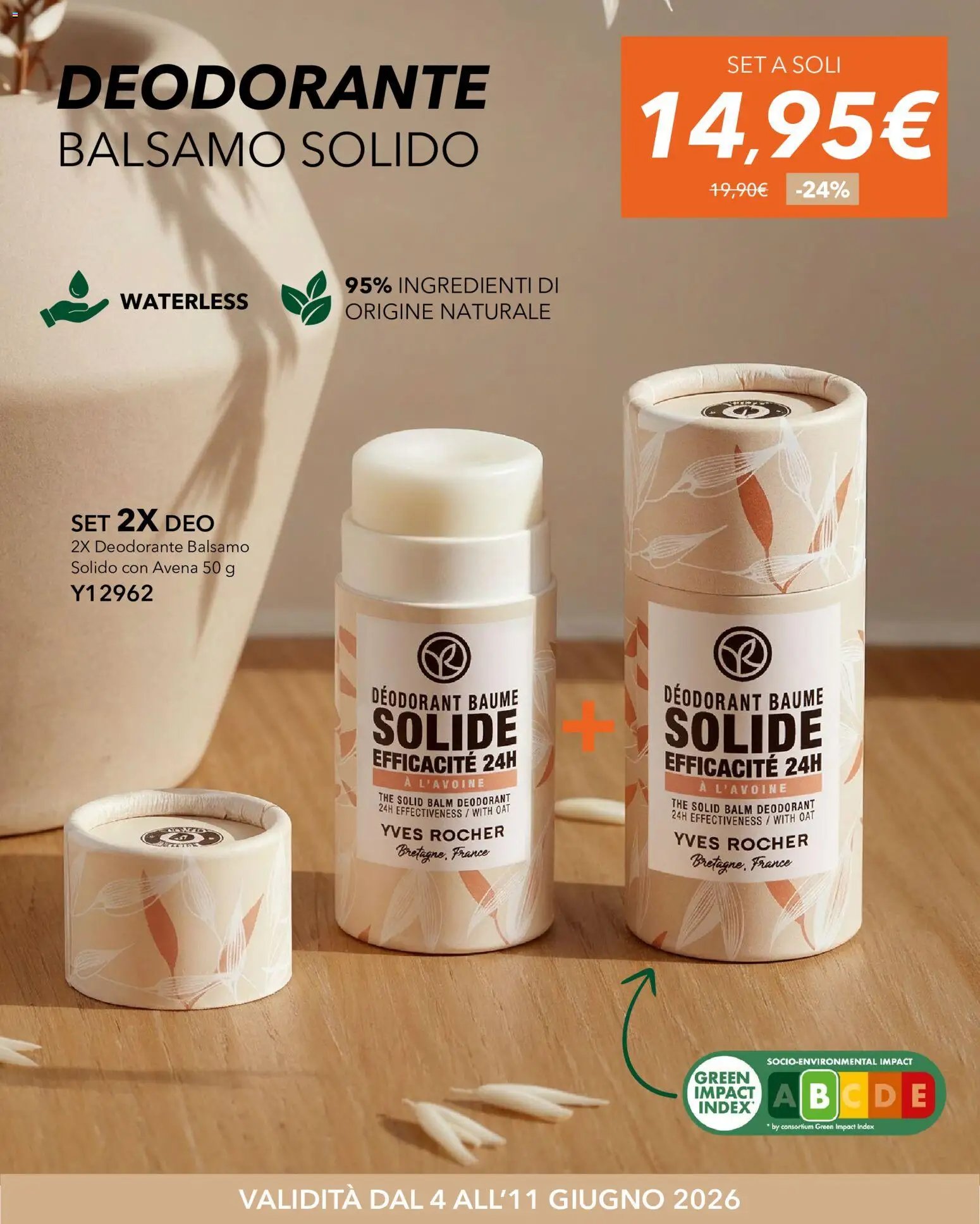 Yves Rocher volantino dal 04/06/2026 Yves Rocher catalogo The Green Issue
