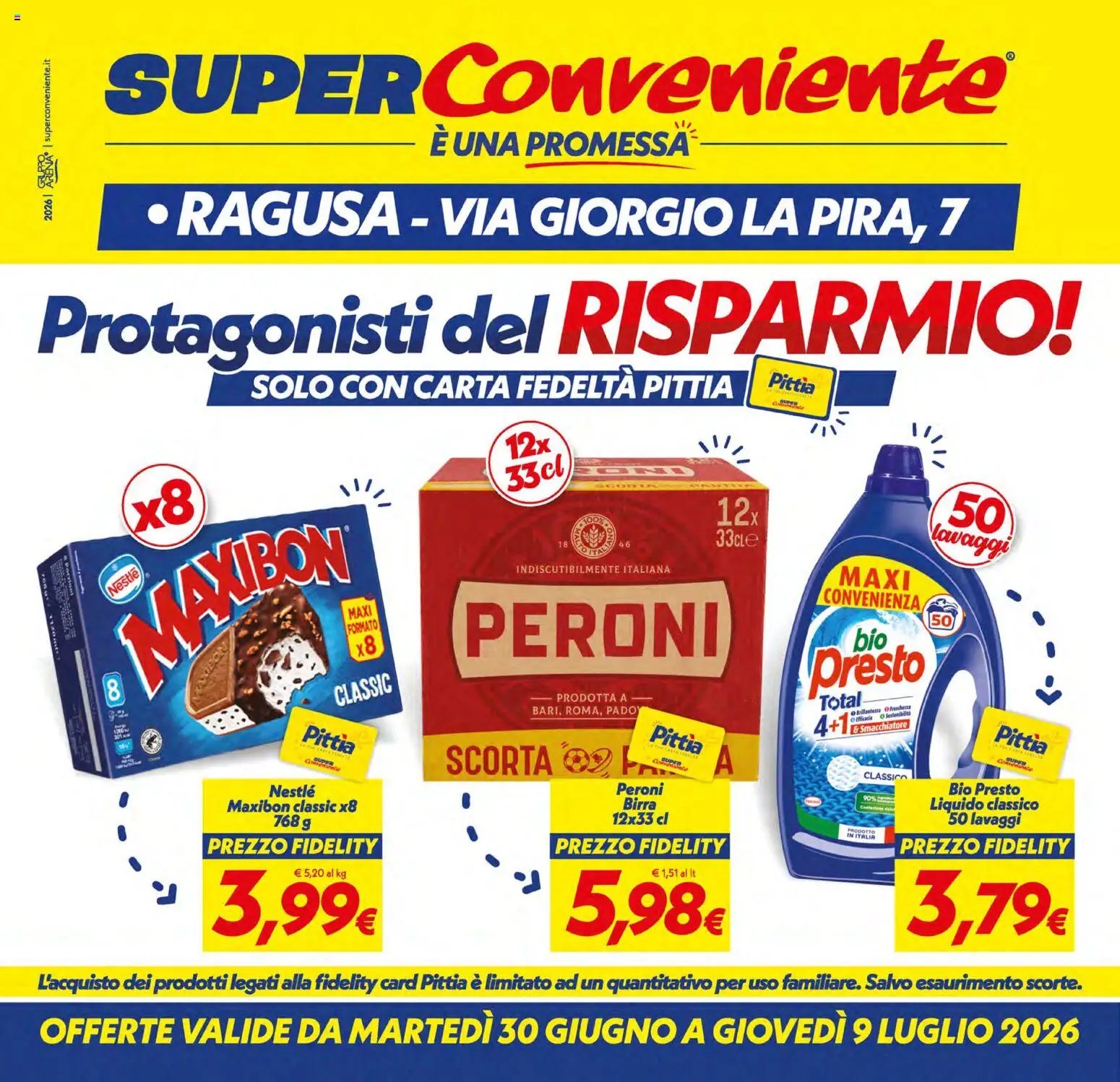 SuperConveniente volantino dal 30/06/2026 SuperConveniente volantino Ragusa