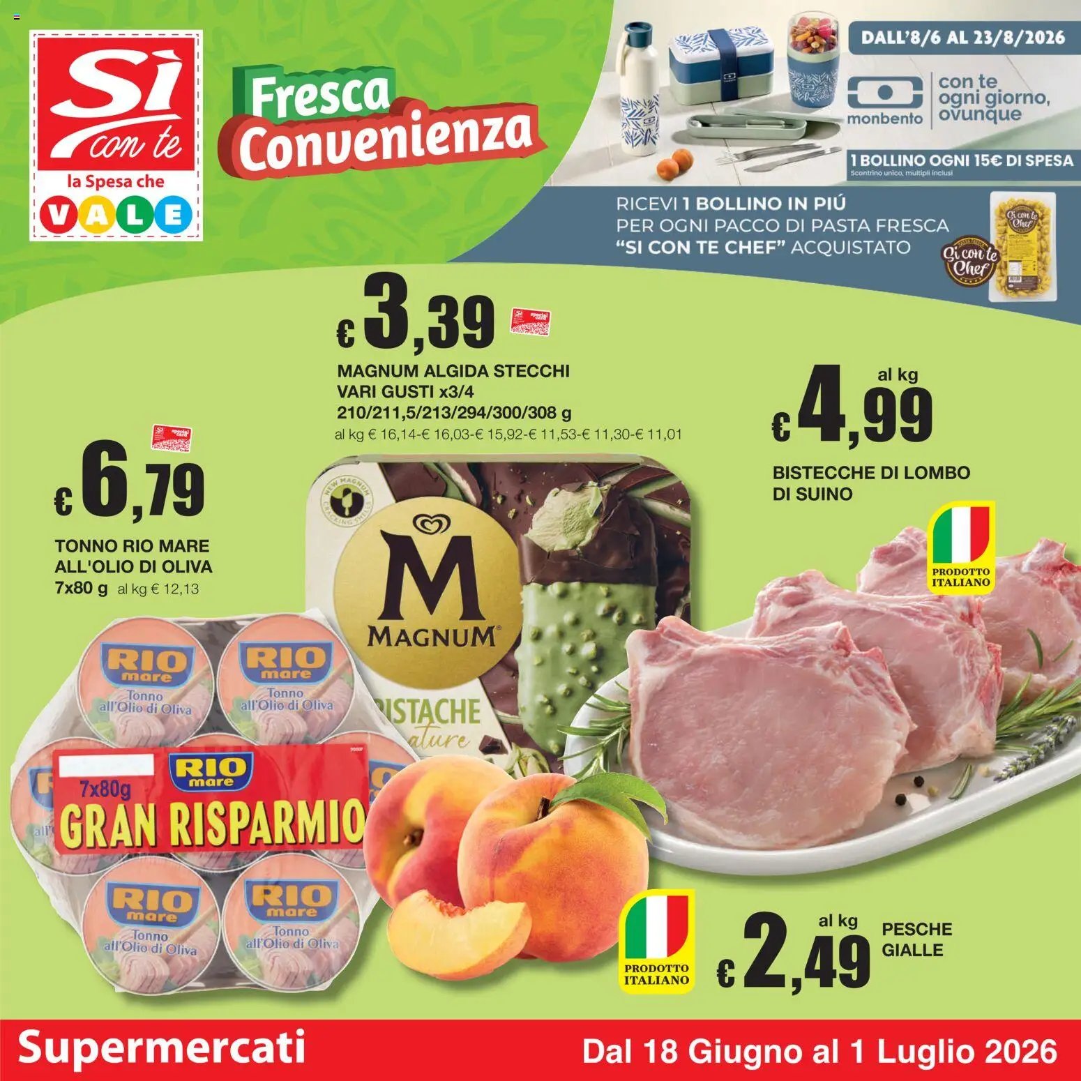 Sì con Te volantino dal 18/06/2026 Sì con Te volantino
