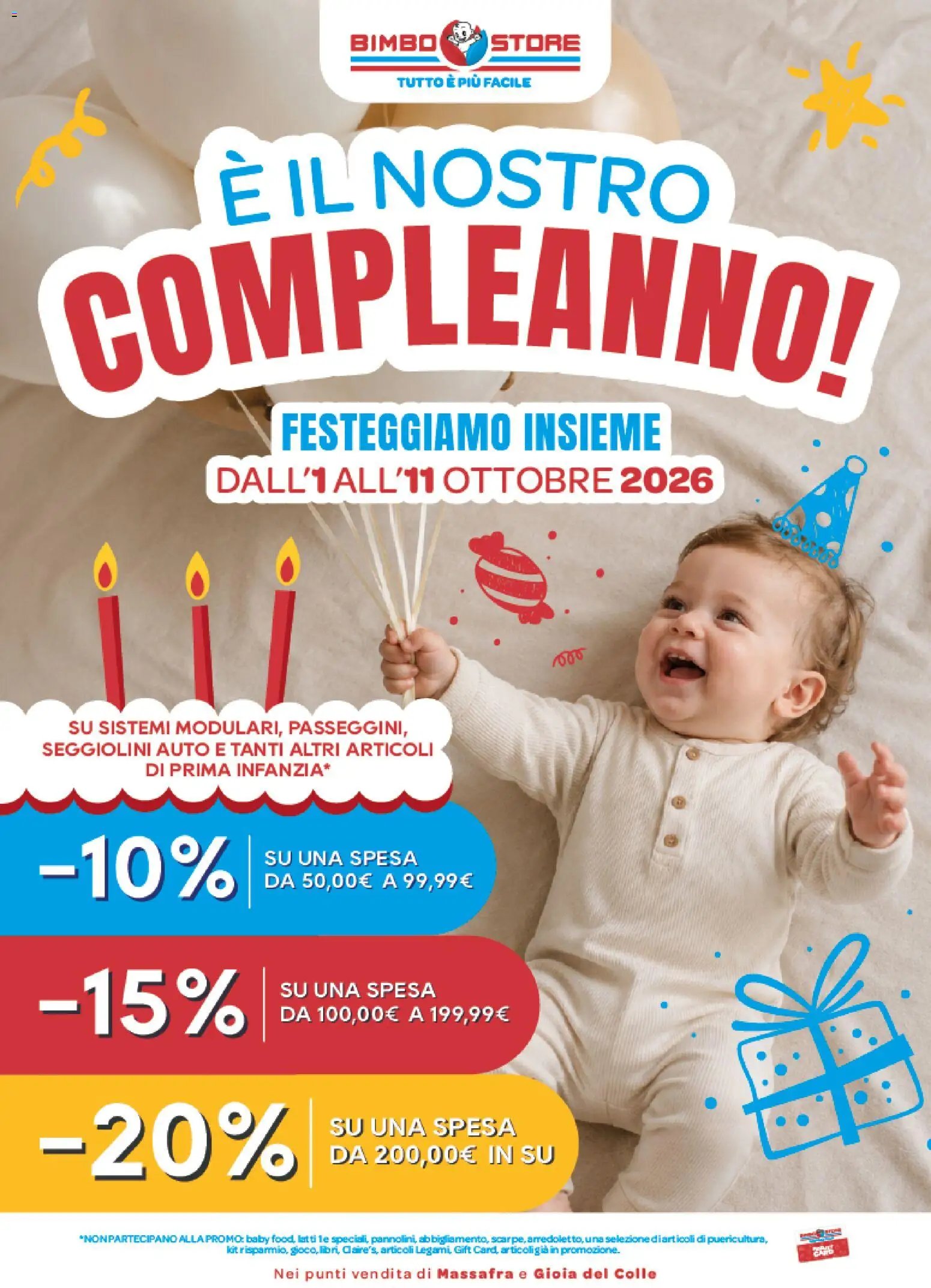 Bimbo store volantino dal 01/10/2026 Bimbo store volantino