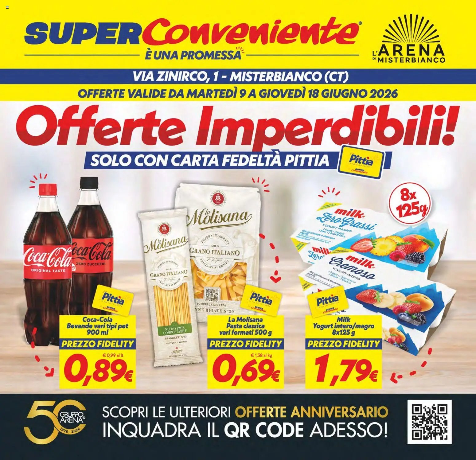 SuperConveniente volantino dal 09/06/2026 SuperConveniente volantino Misterbianco