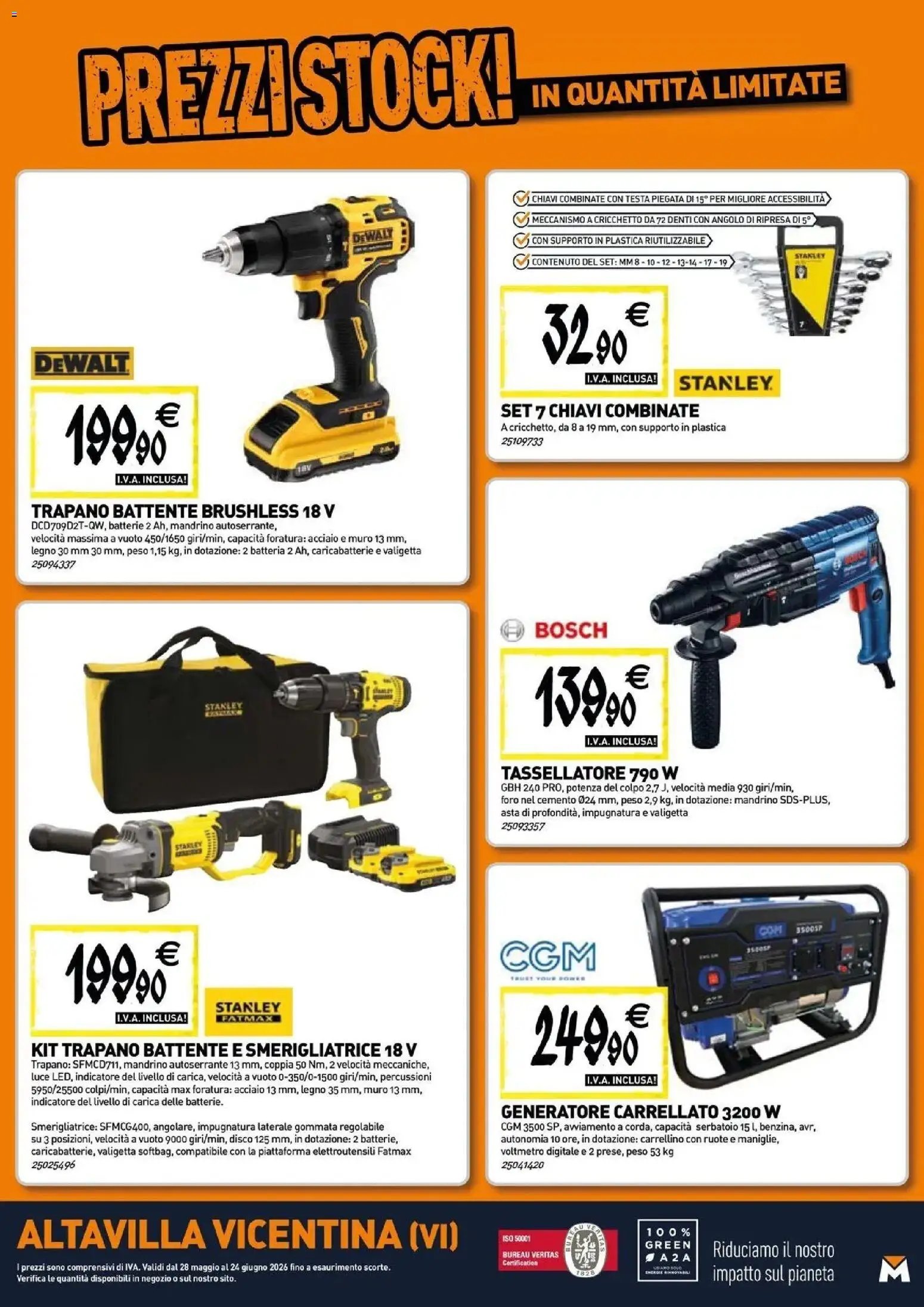 TECNOMAT volantino dal 27/05/2026 Straordinari prezzi stock!