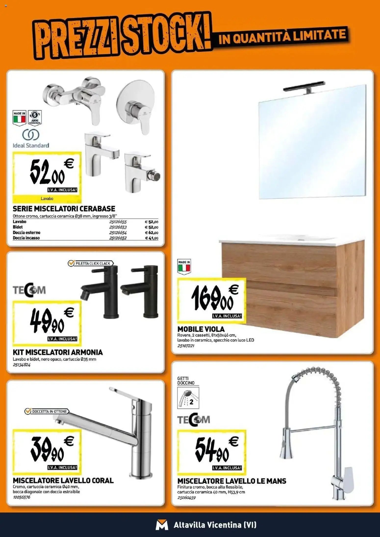 TECNOMAT volantino dal 27/05/2026 Straordinari prezzi stock!