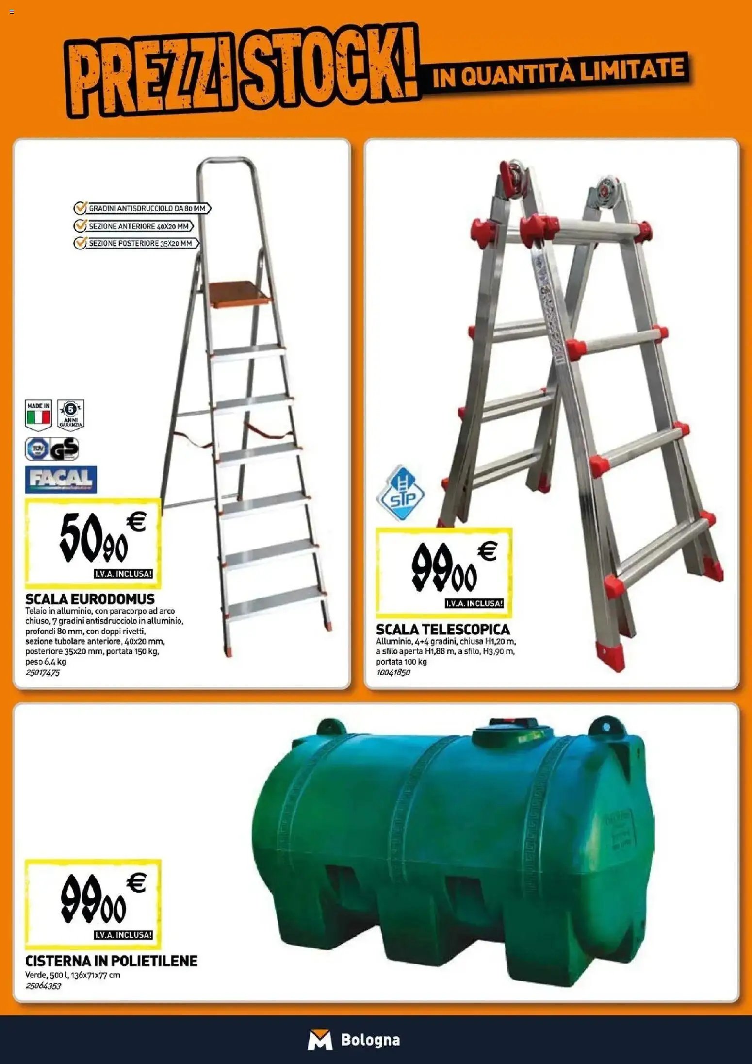 TECNOMAT volantino dal 24/06/2026 Straordinari prezzi stock!