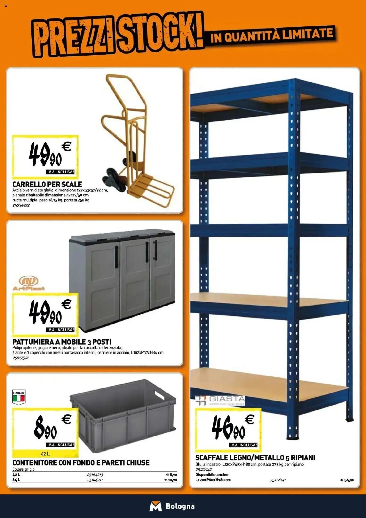 TECNOMAT volantino dal 24/06/2026 Straordinari prezzi stock!