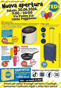 TEDi volantino dal 16/06/2026 Nuova apertura