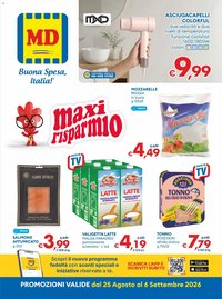 MD Discount volantino dal 25/08/2026 MD Discount volantino