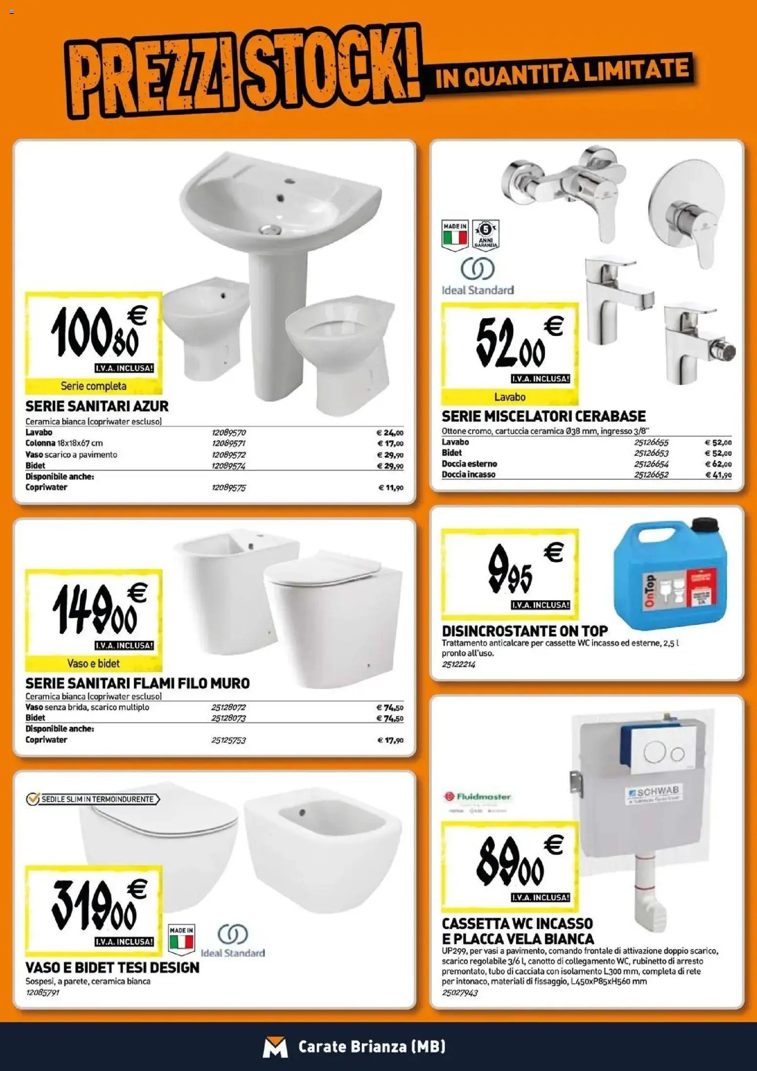 TECNOMAT volantino dal 27/05/2026 Straordinari prezzi stock!