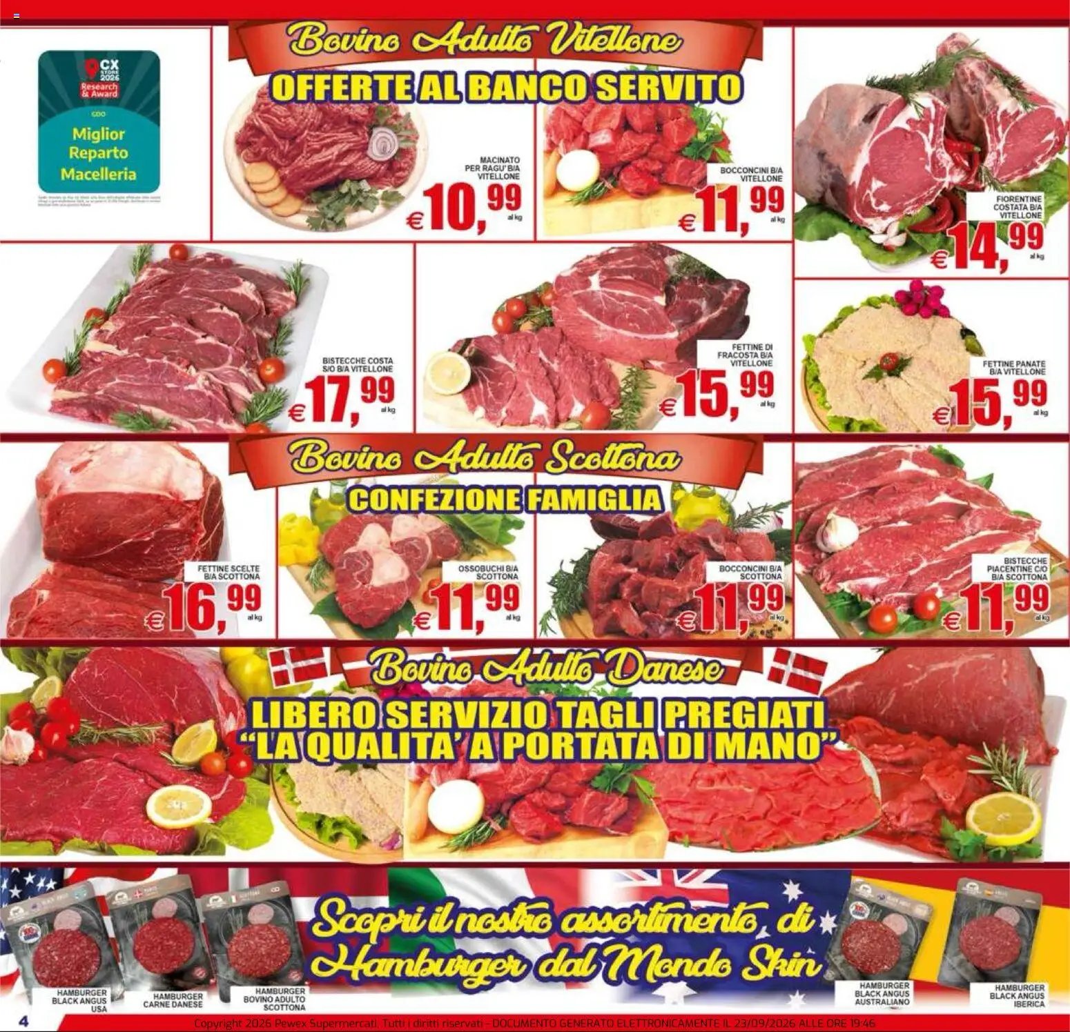 Pewex volantino dal 23/09/2026 Pewex volantino Ultramercato Irnerio