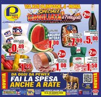 Pewex volantino dal 12/08/2026 Pewex volantino Olimpiade