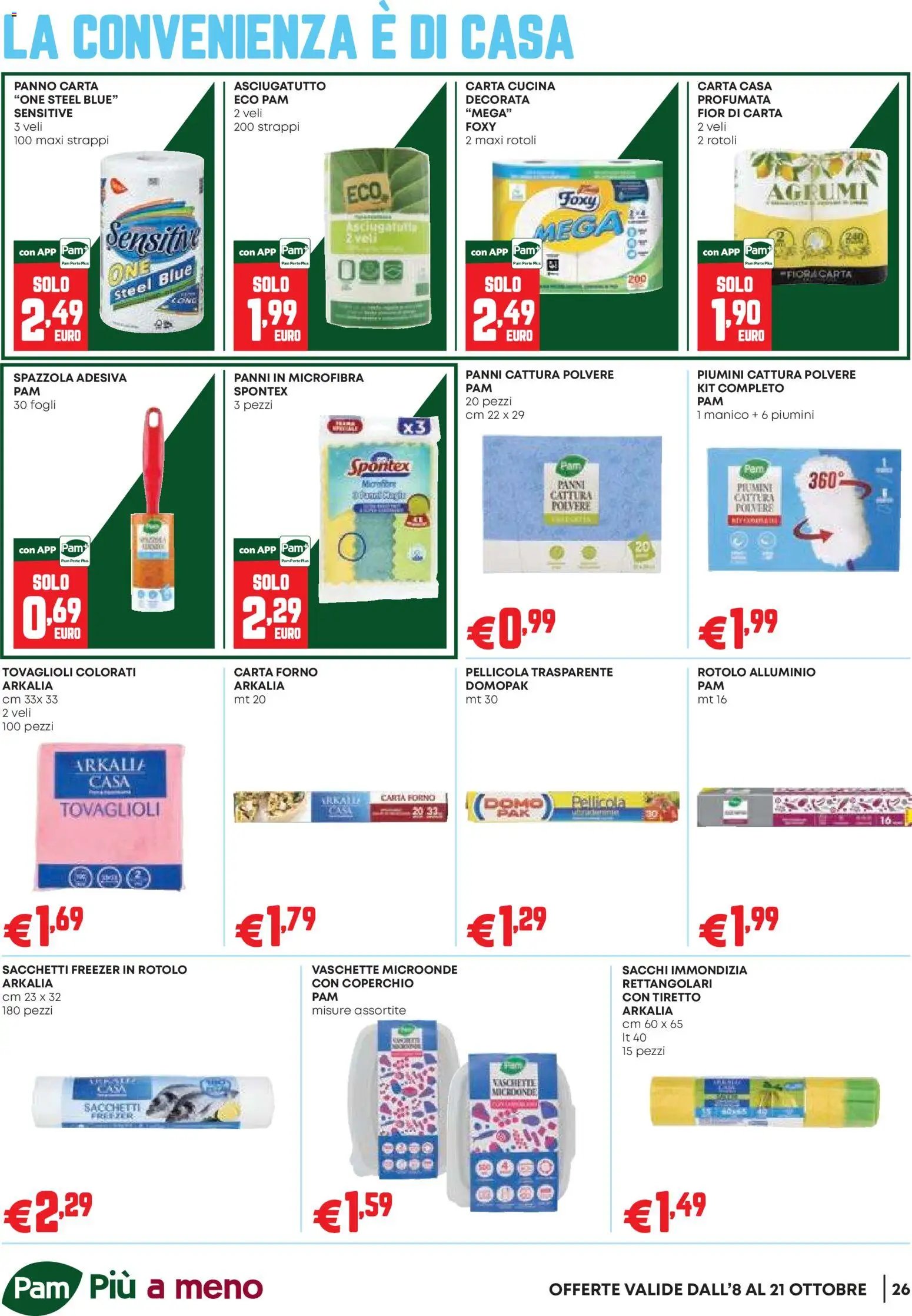 PAM volantino Occasioni Extra - scopri il nuovo volantino valido dal 08/10/2026 ⭐️