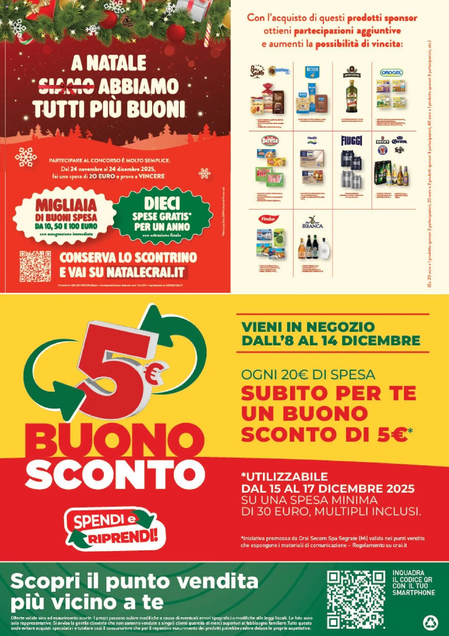 CRAI volantino dal 04/12/2025 Volantino Cuor di Crai - Piemonte (2025-12-04 - 2025-12-14)