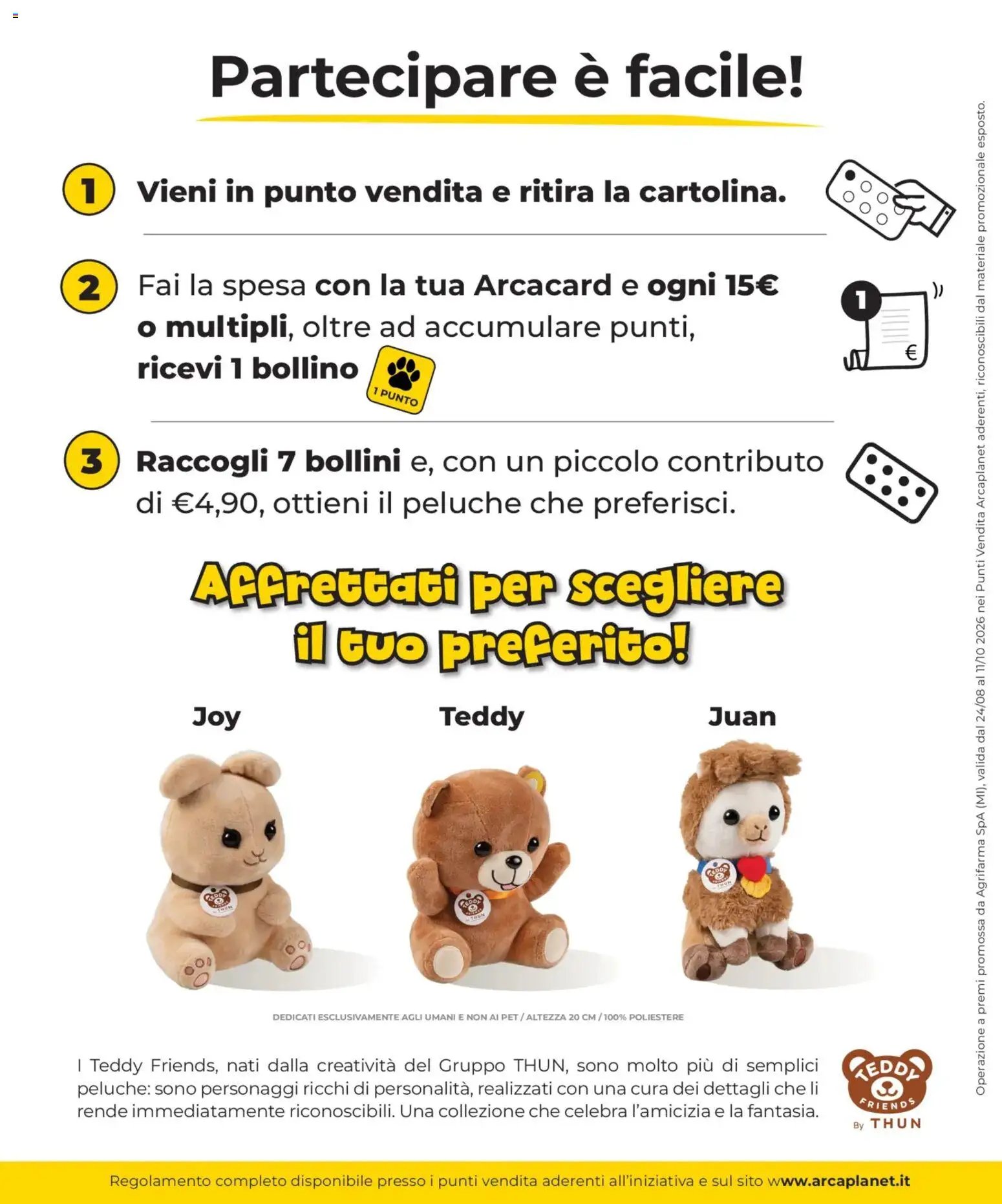 Arcaplanet volantino dal 27/08/2026 Arcaplanet volantino