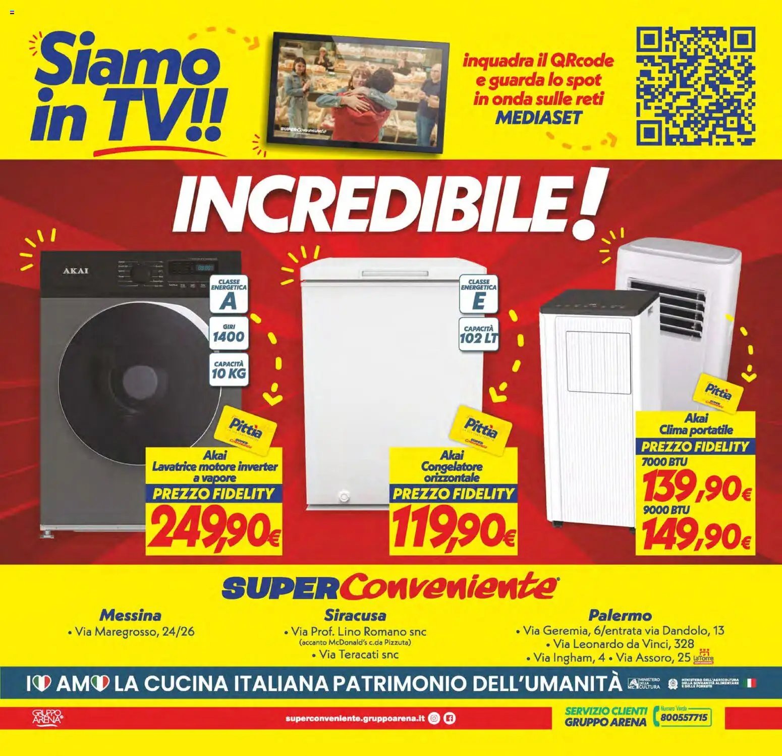 SuperConveniente volantino dal 09/06/2026 SuperConveniente volantino Messina, Siracusa, Palermo