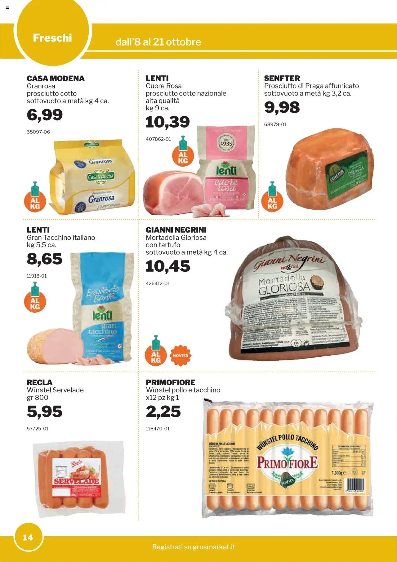 Sogegross volantino dal 08/10/2025 Attuale volantino (2025-10-08 - 2025-10-21)