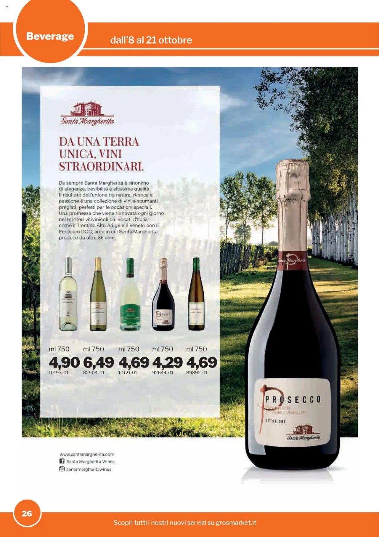 Sogegross volantino dal 08/10/2025 Attuale volantino (2025-10-08 - 2025-10-21)