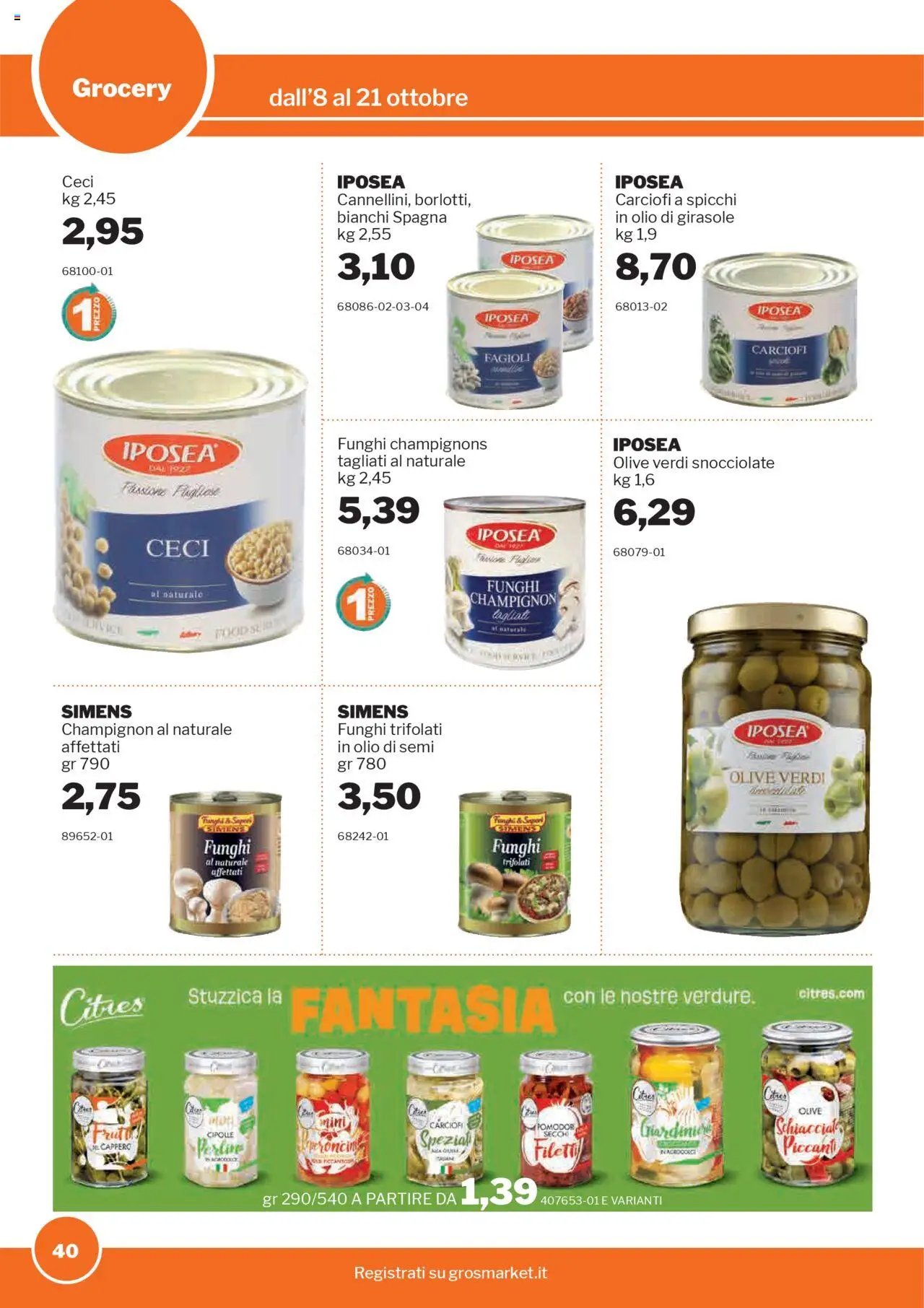 Sogegross volantino dal 08/10/2025 Attuale volantino (2025-10-08 - 2025-10-21)