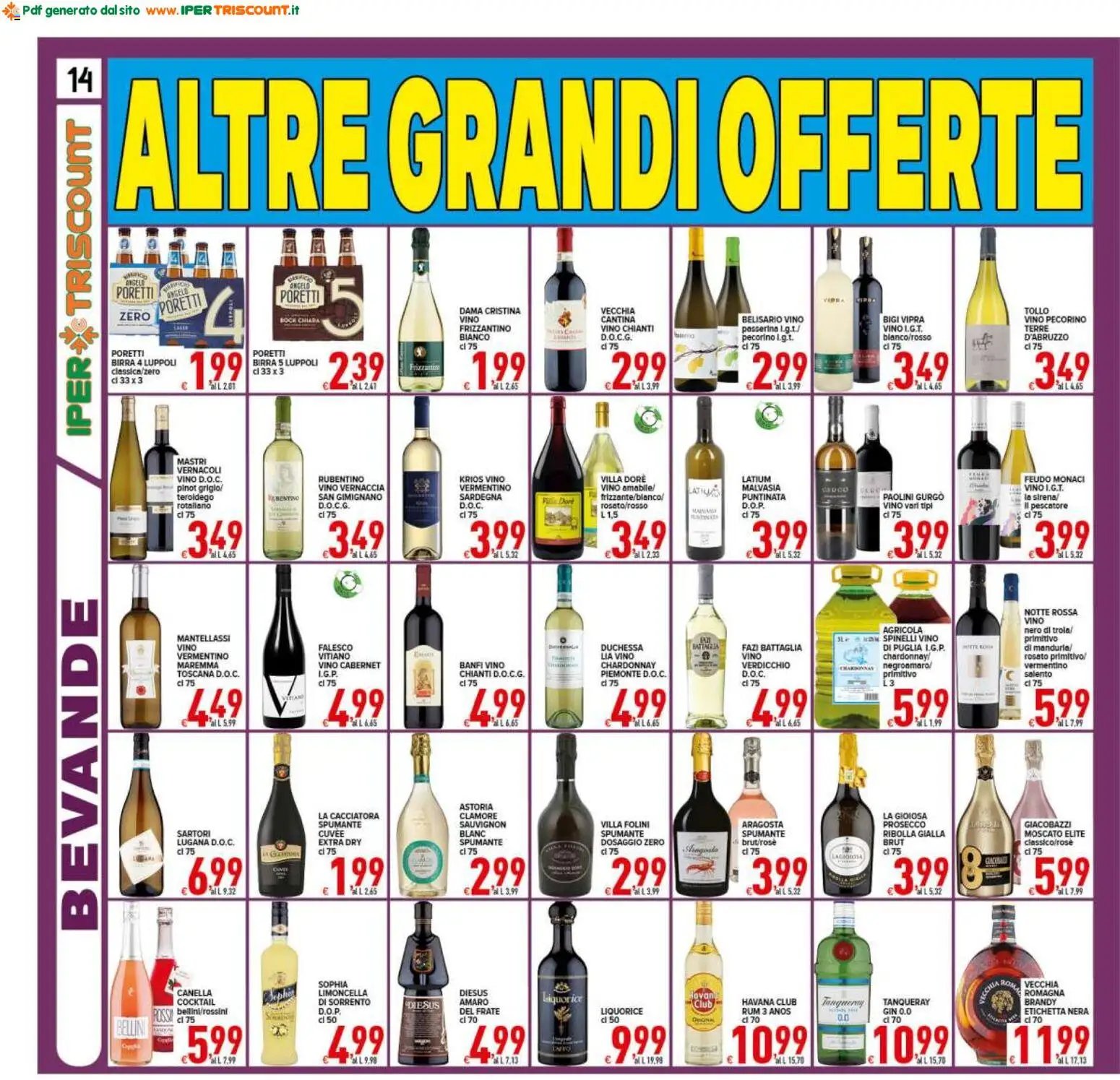 Ipertriscount volantino dal 31/07/2026 Ipertriscount volantino