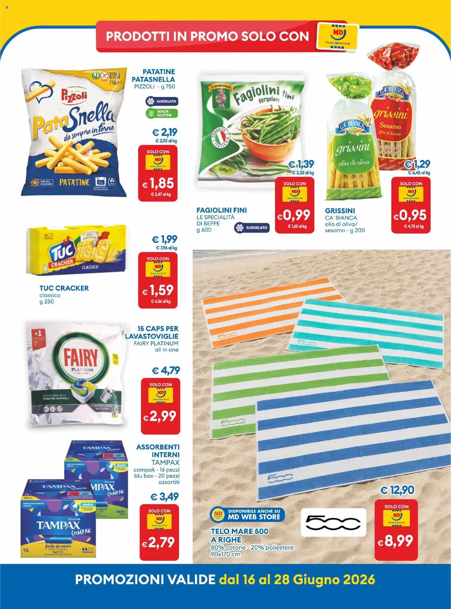 MD Discount volantino dal 16/06/2026 MD Discount volantino