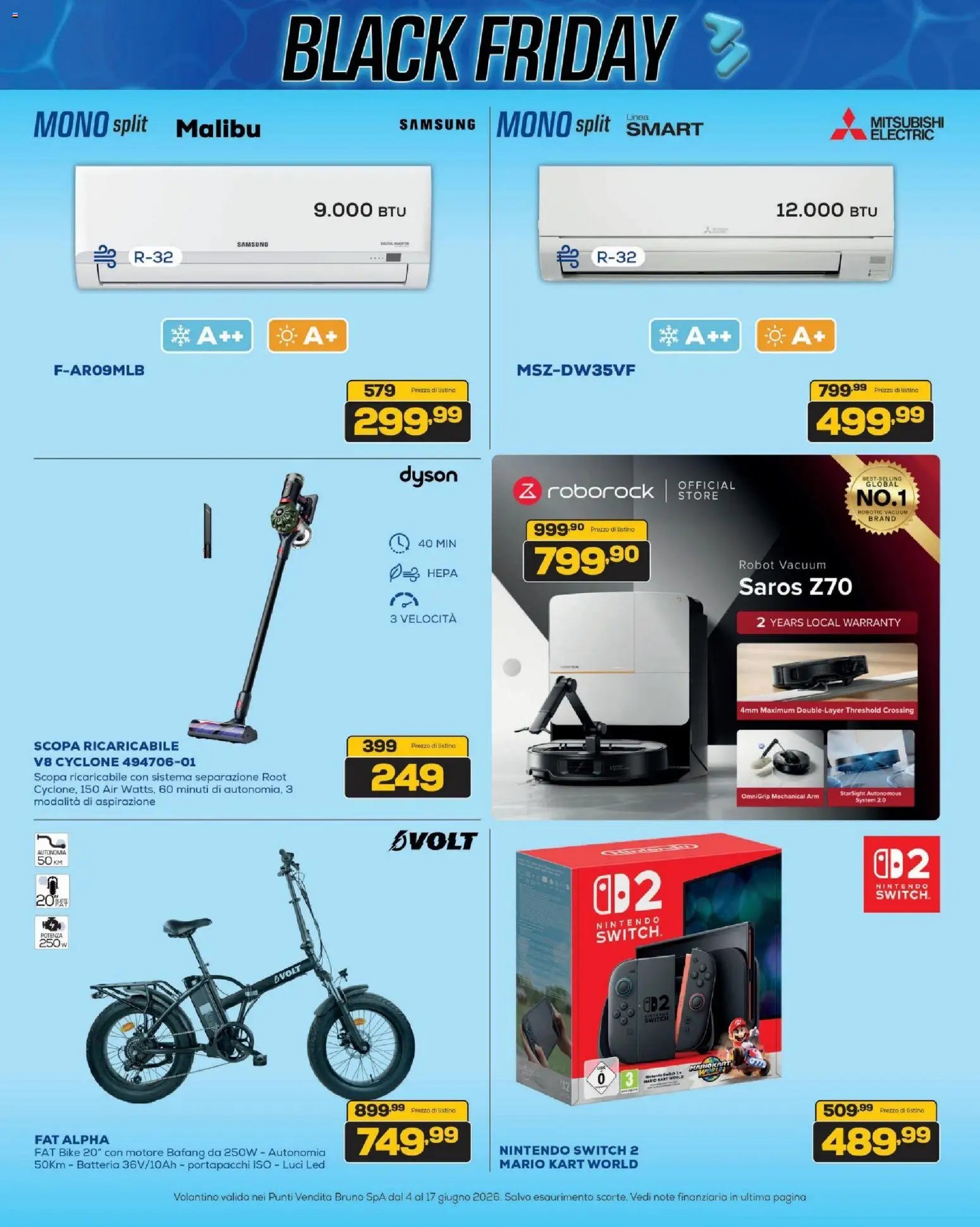 BRUNO volantino dal 04/06/2026 BRUNO volantino Black Friday