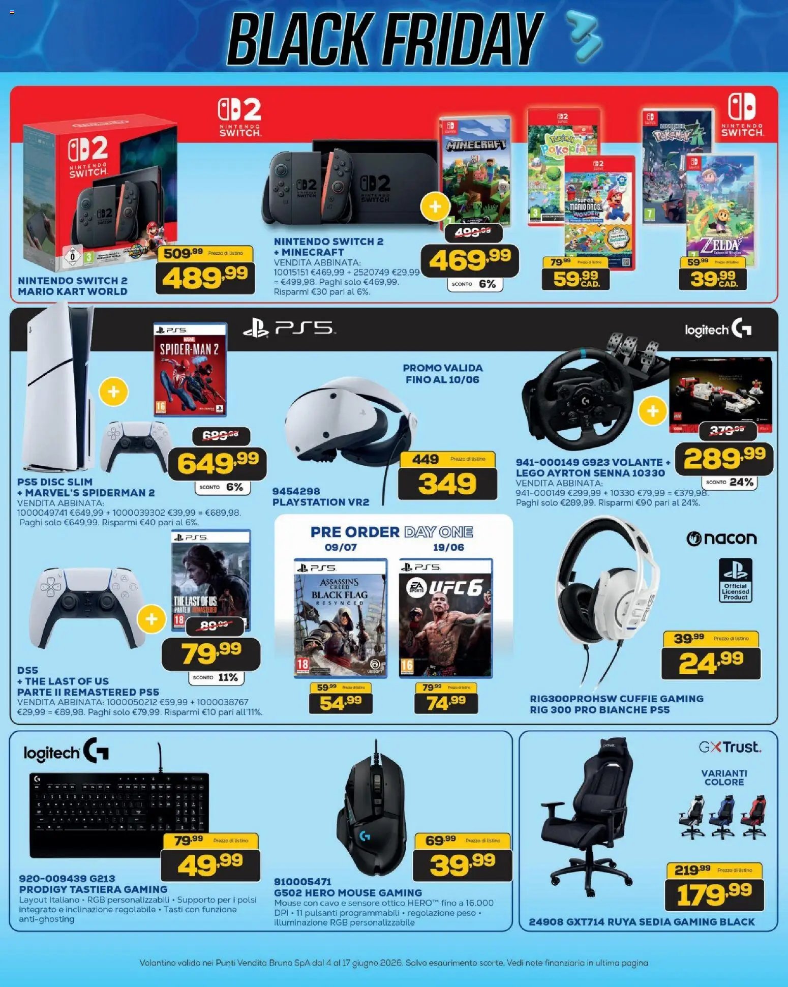 BRUNO volantino dal 04/06/2026 BRUNO volantino Black Friday