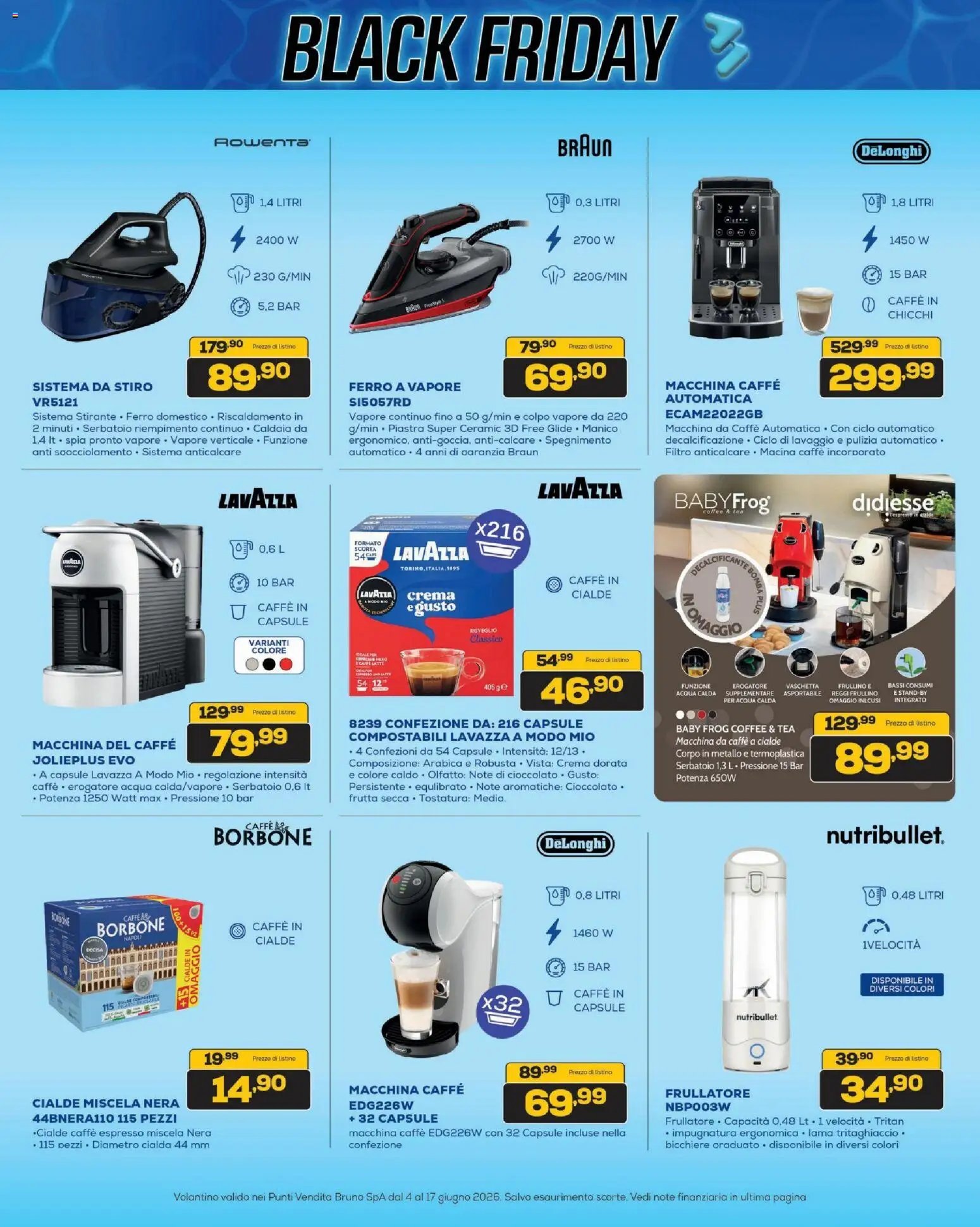 BRUNO volantino dal 04/06/2026 BRUNO volantino Black Friday