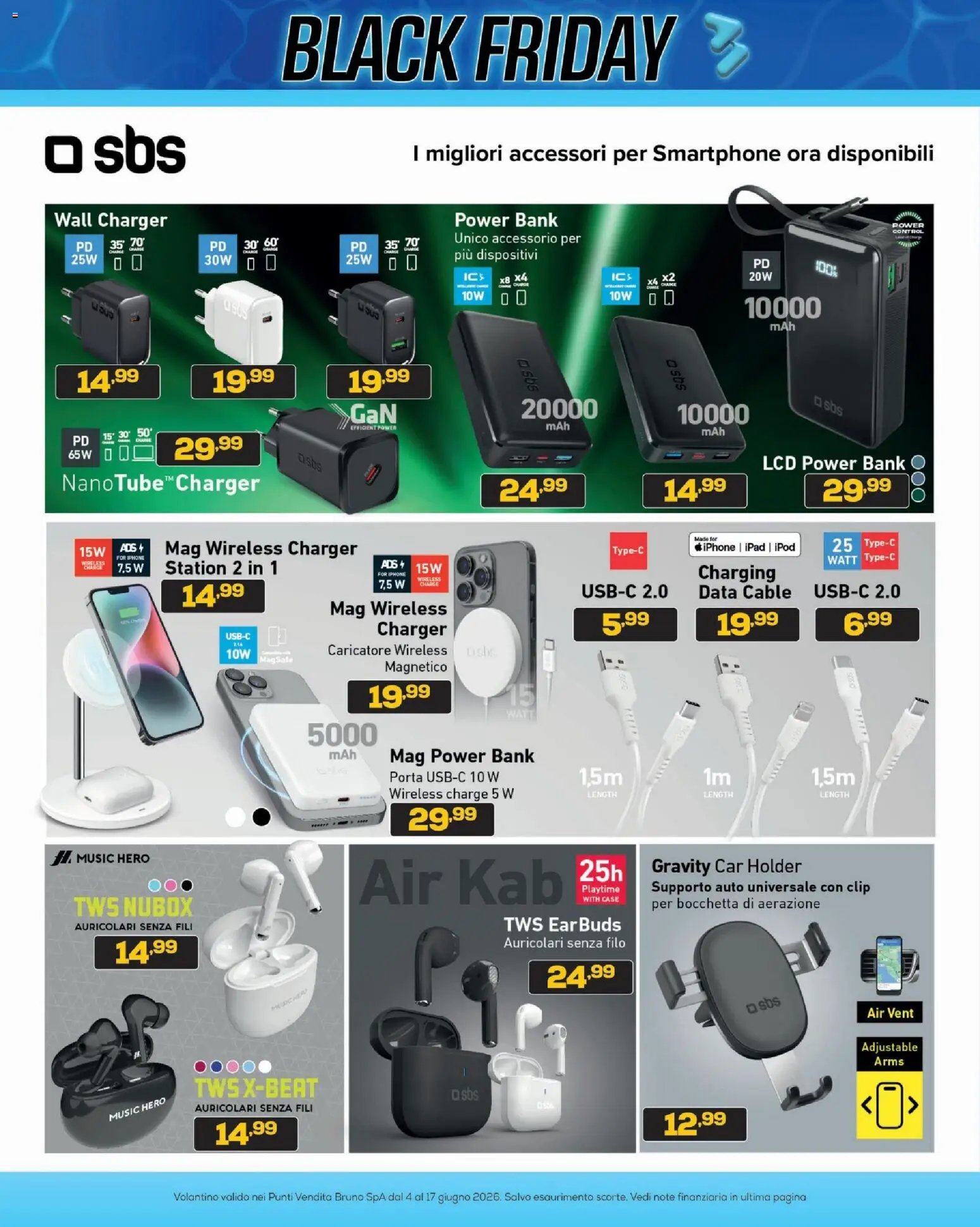 BRUNO volantino dal 04/06/2026 BRUNO volantino Black Friday
