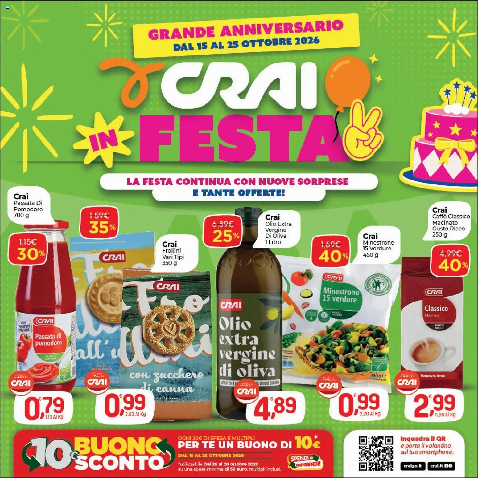 CRAI volantino dal 15/10/2026 CRAI volantino Grosio