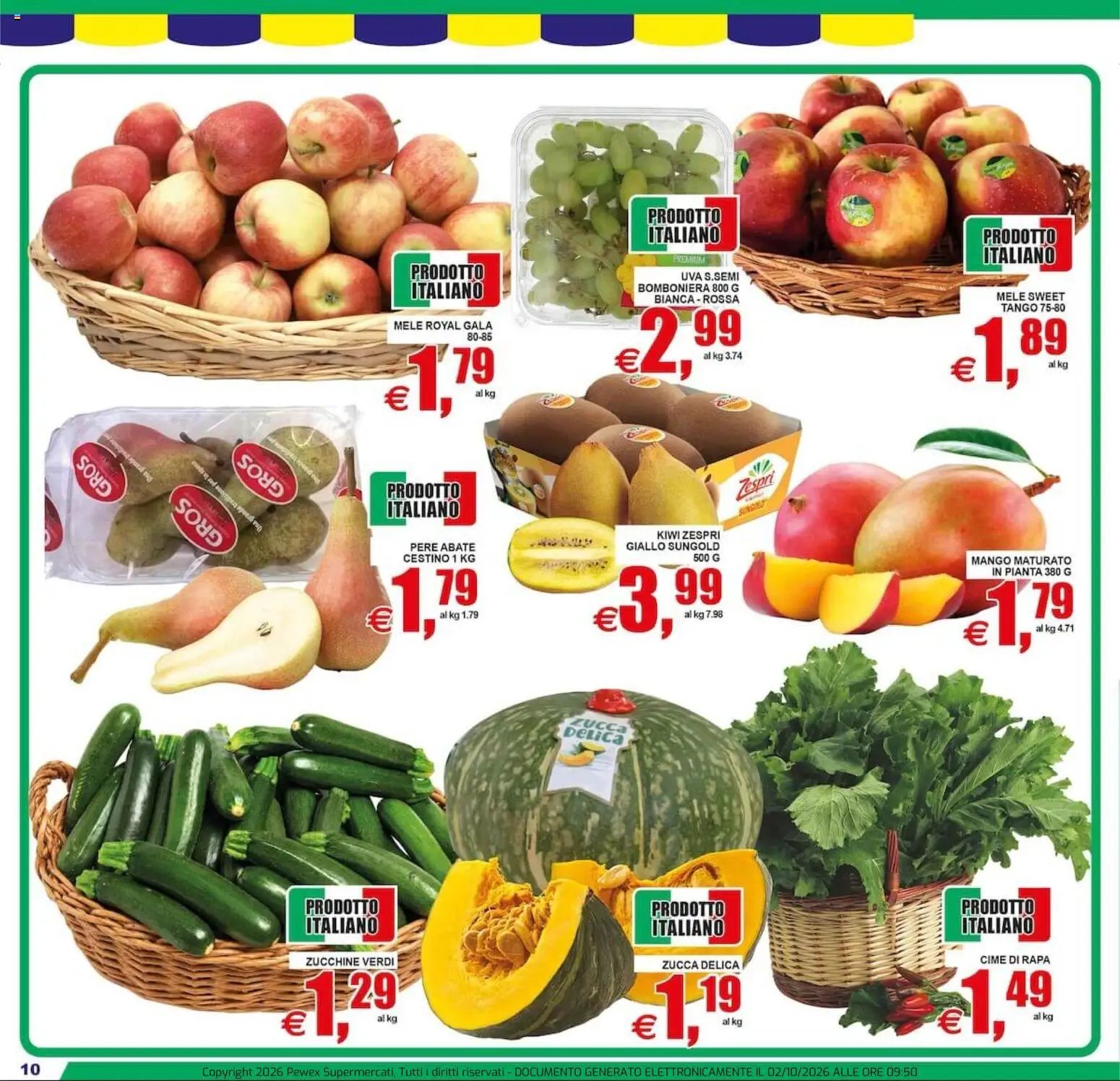 Pewex volantino dal 02/10/2026 Pewex volantino
