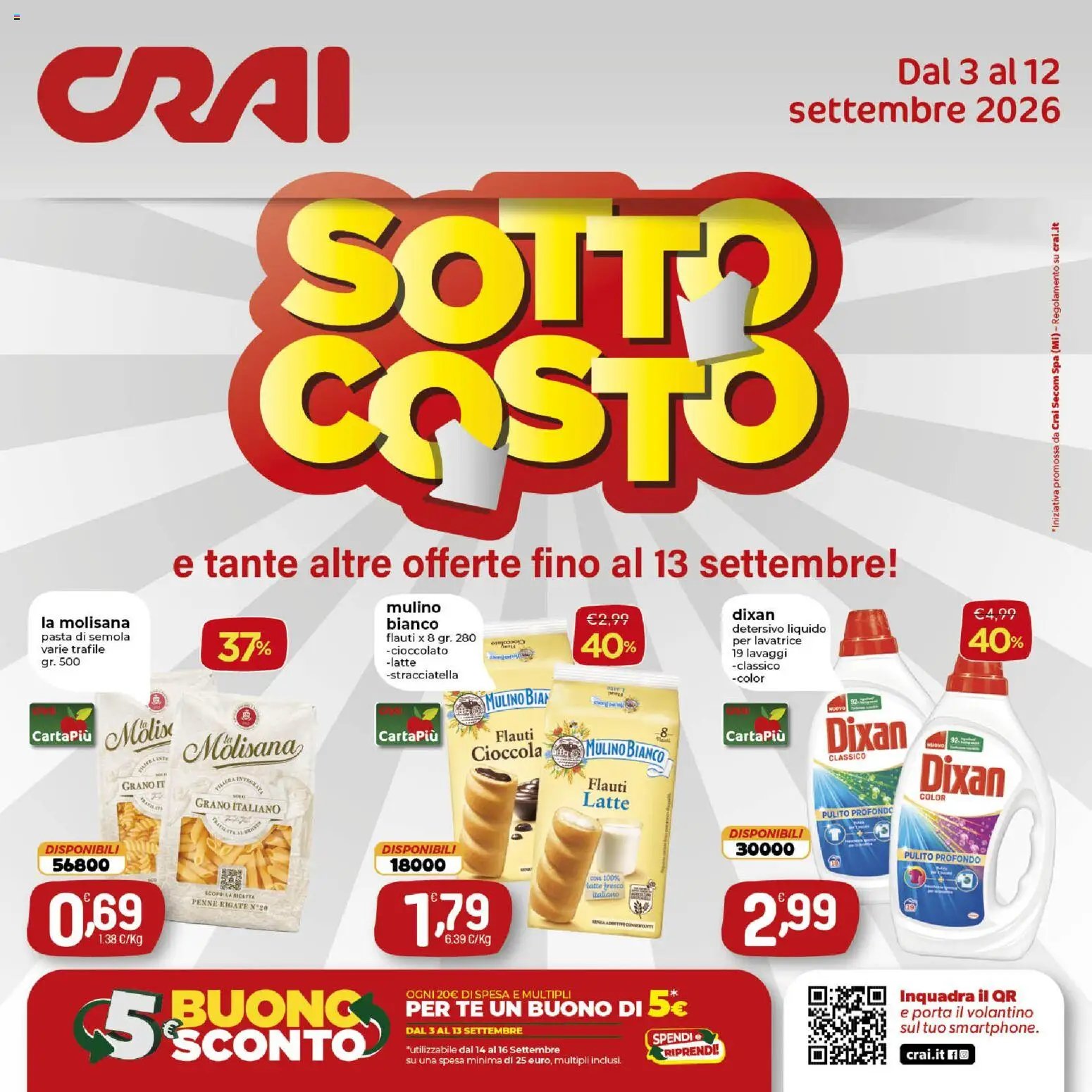CRAI volantino dal 03/09/2026 CRAI volantino
