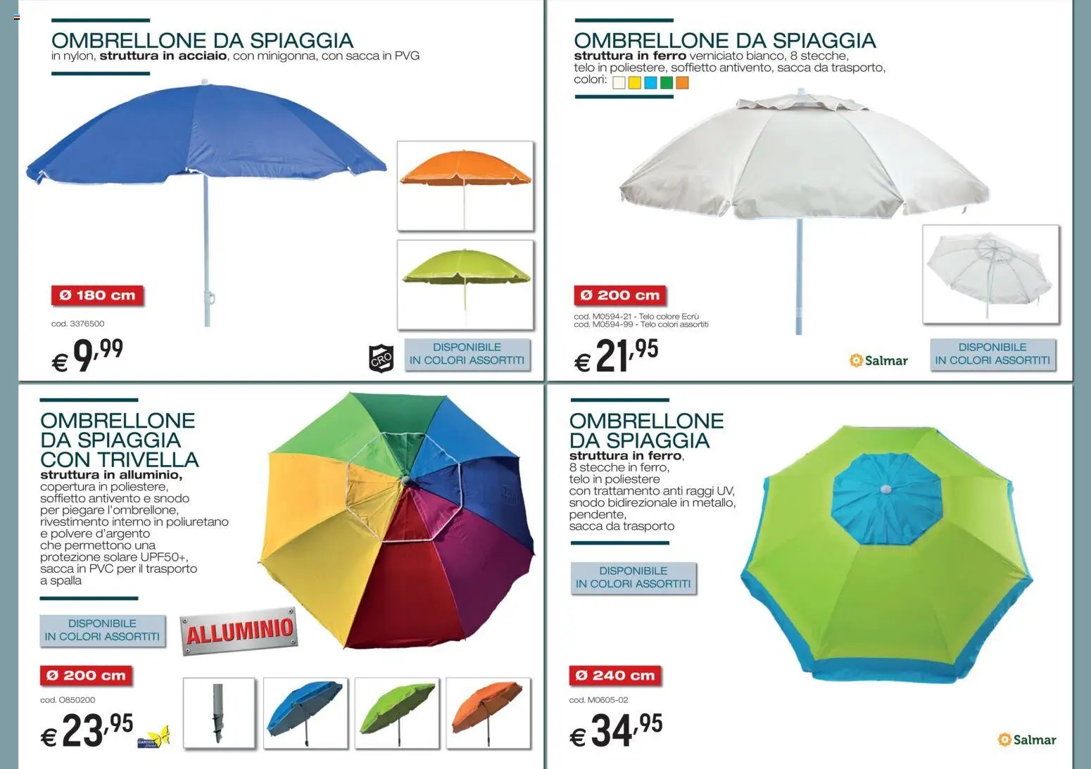 Brico OK volantino dal 05/03/2026 Brico OK volantino Ombrelloni, Gazebo, Tende da Sole